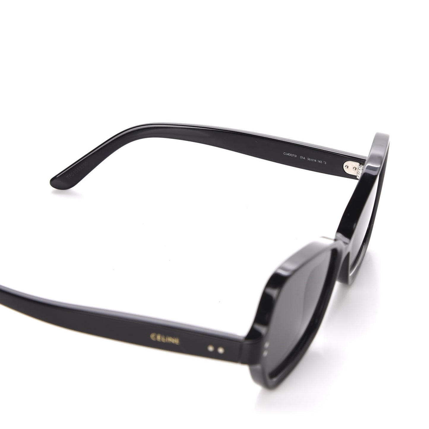 Rectangular Butterfly Sunglasses CL40075I Black
