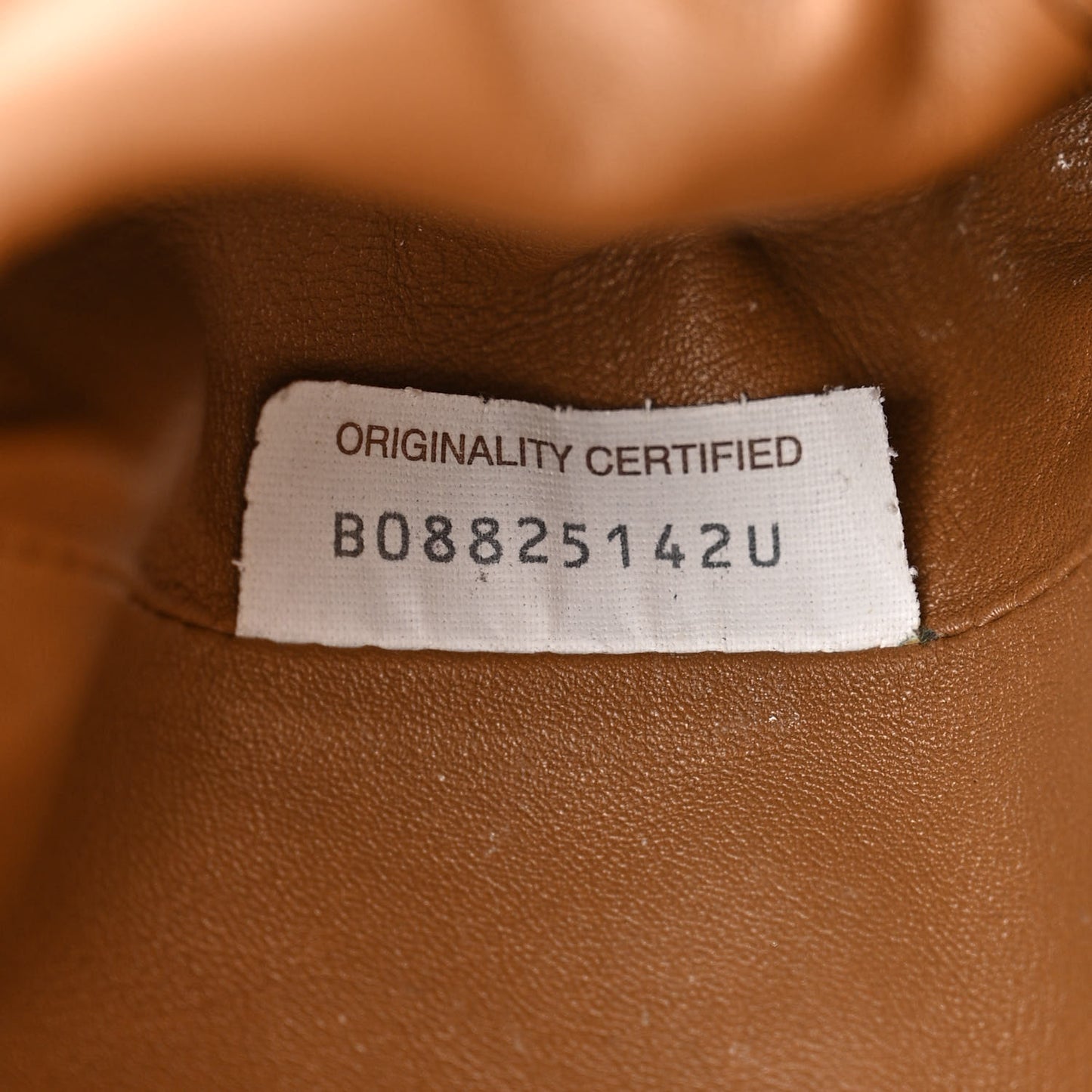 Butter Calfskin The Mini Pouch Cammello