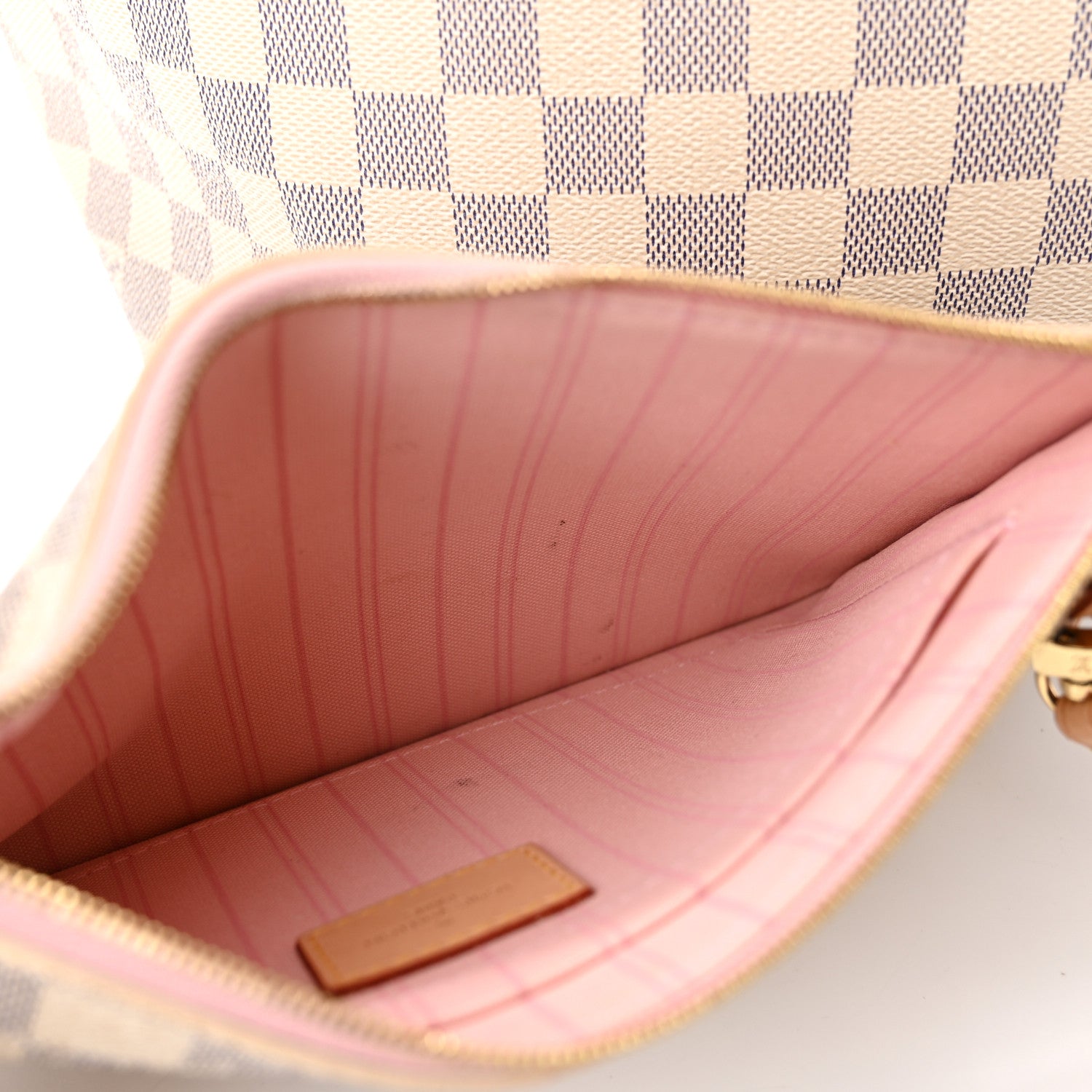 Louis Vuitton Damier Azur Neo Neverfull GM Rose Ballerine 7 of 11
