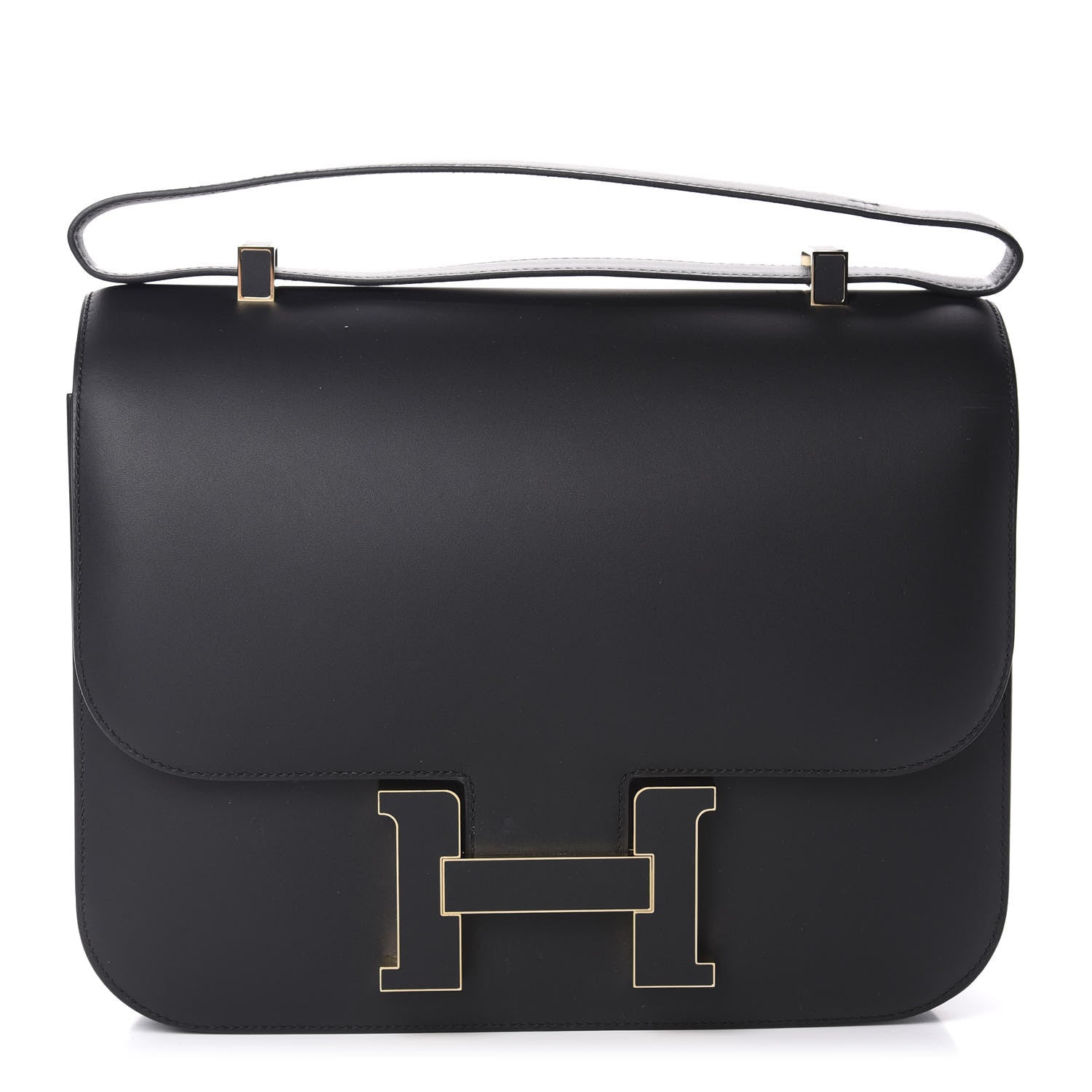 Hermes Veau Sombrero Constance Cartable 29 Black 631324 – FASHIONPHILE