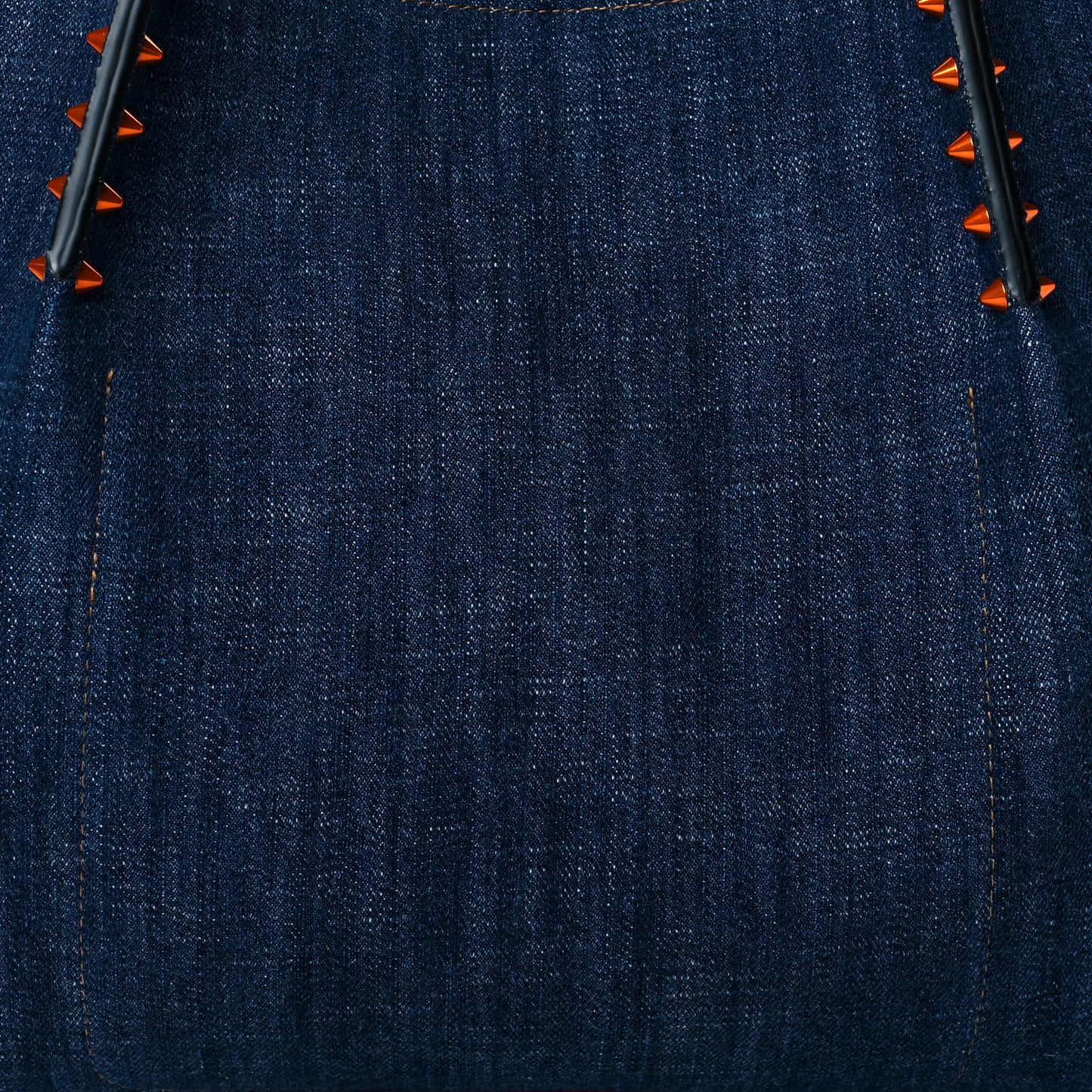 Denim Spiked Small Cabarock Shopper Tote