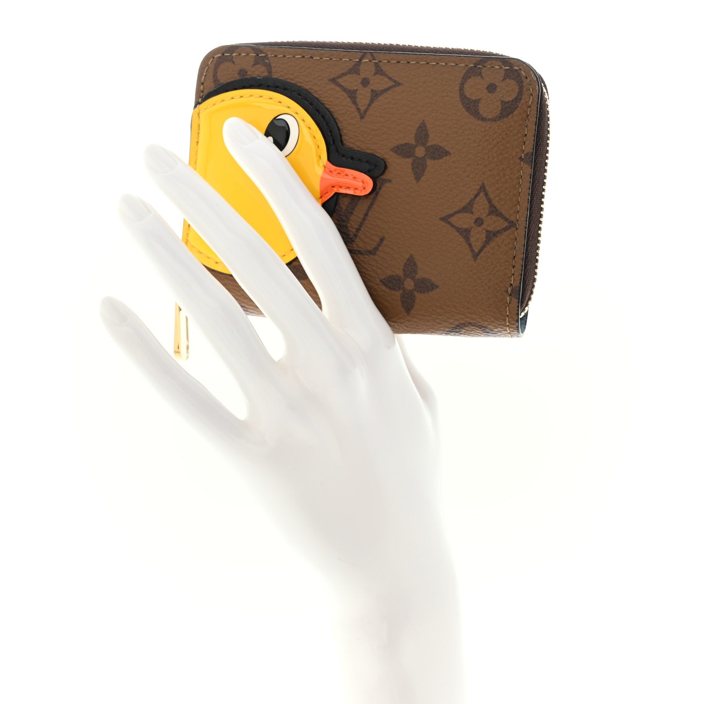 Reverse Monogram Duck Head Zippy Coin Purse