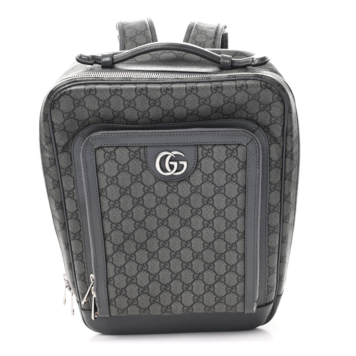 Gucci GG Supreme Monogram Ophidia Backpack Grey 1832298 – FASHIONPHILE