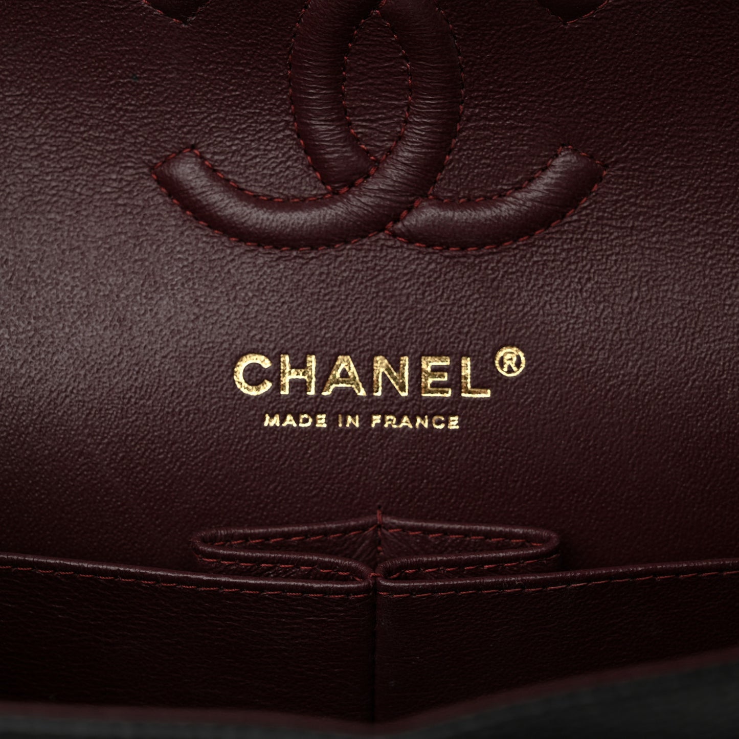 Caviar Quilted Small Double Flap Black