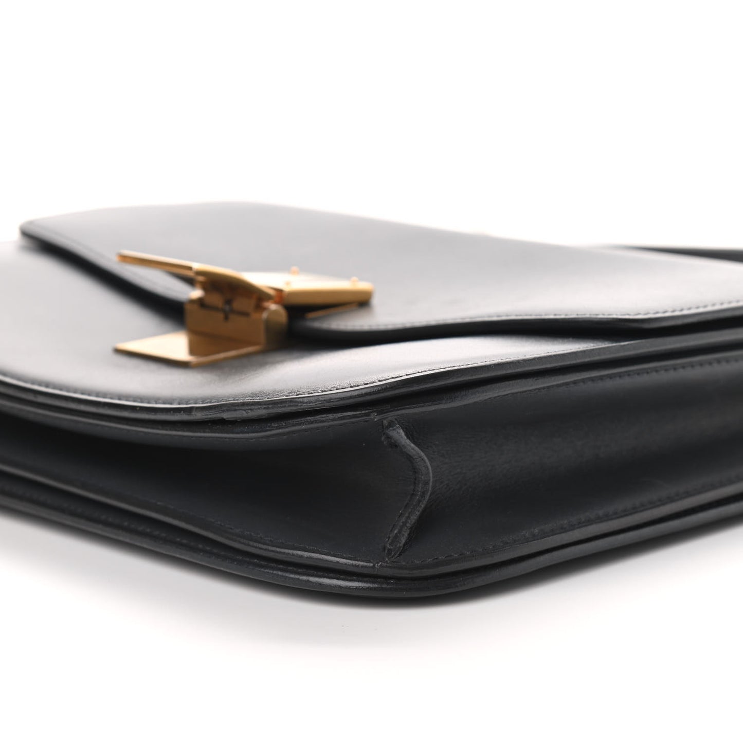 Box Calfskin Medium Classic Box Flap Bag Anthracite