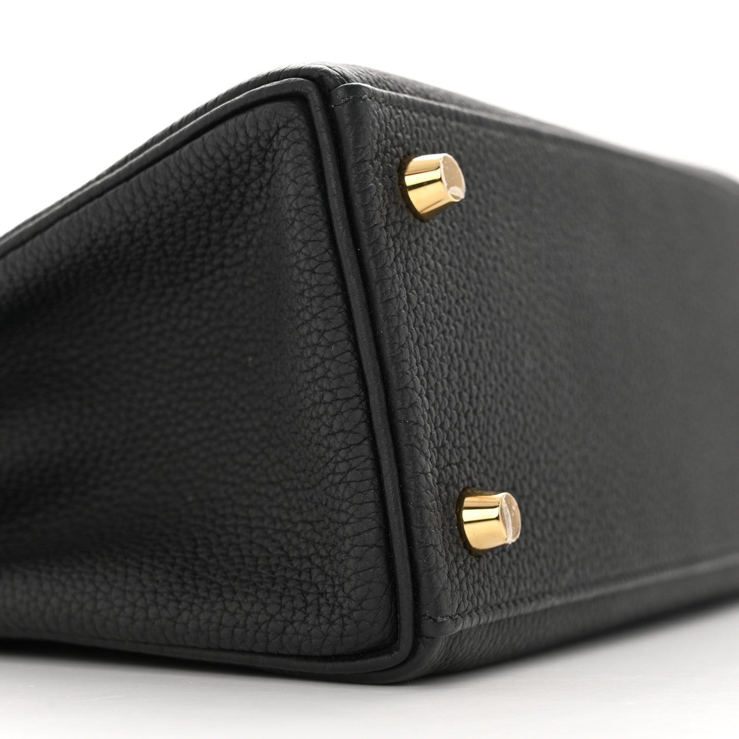 Togo Lizard Kelly Retourne Touch 25 Black