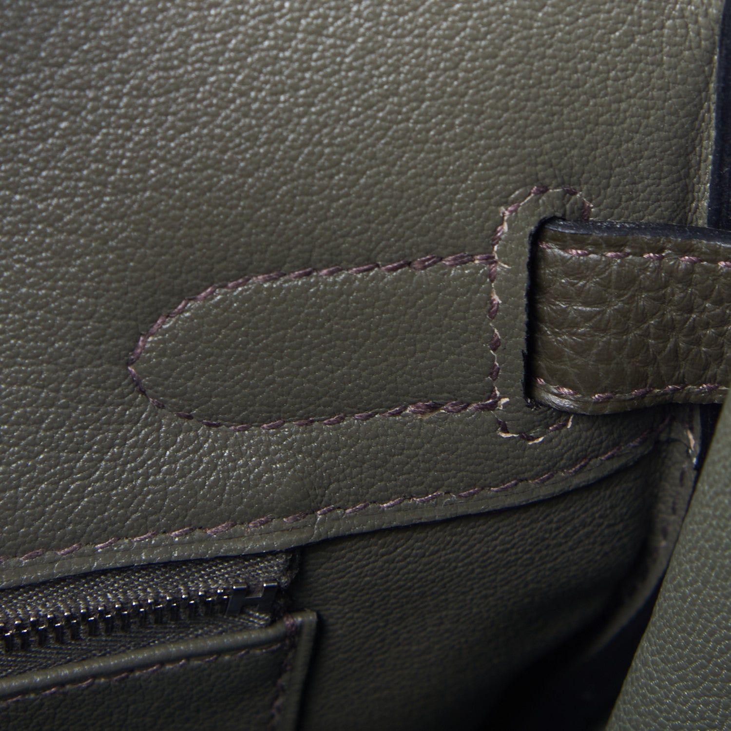 Hermes Togo Birkin 30 Vert De Gris 17 of 31