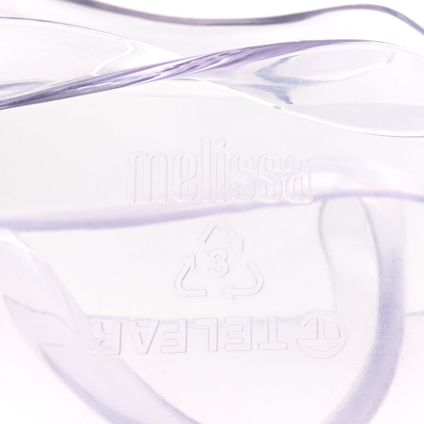 x MELISSA Jelly Medium Shopping Bag Clear