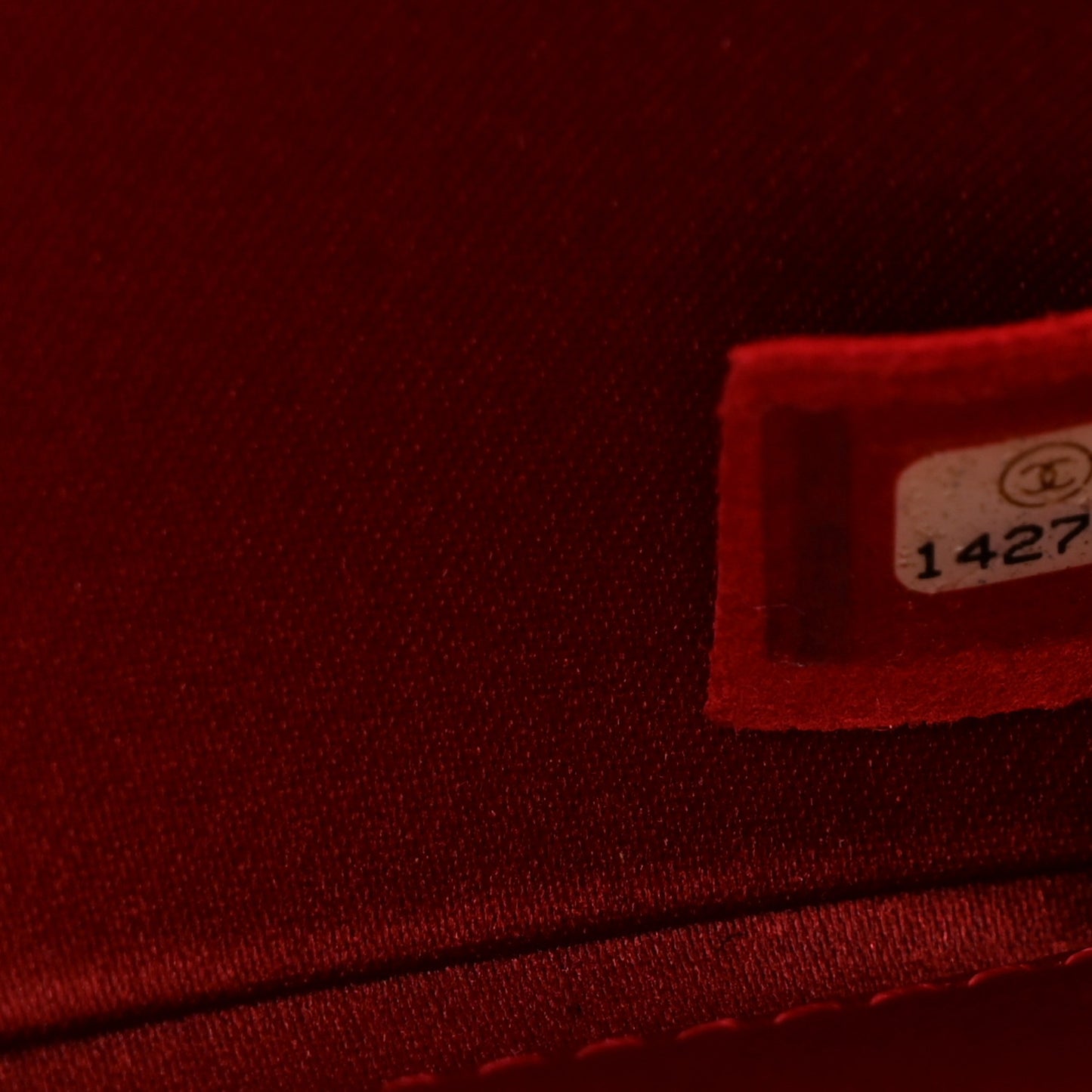 Patent Calfskin Quilted Brilliant East West Flap Clutch Red