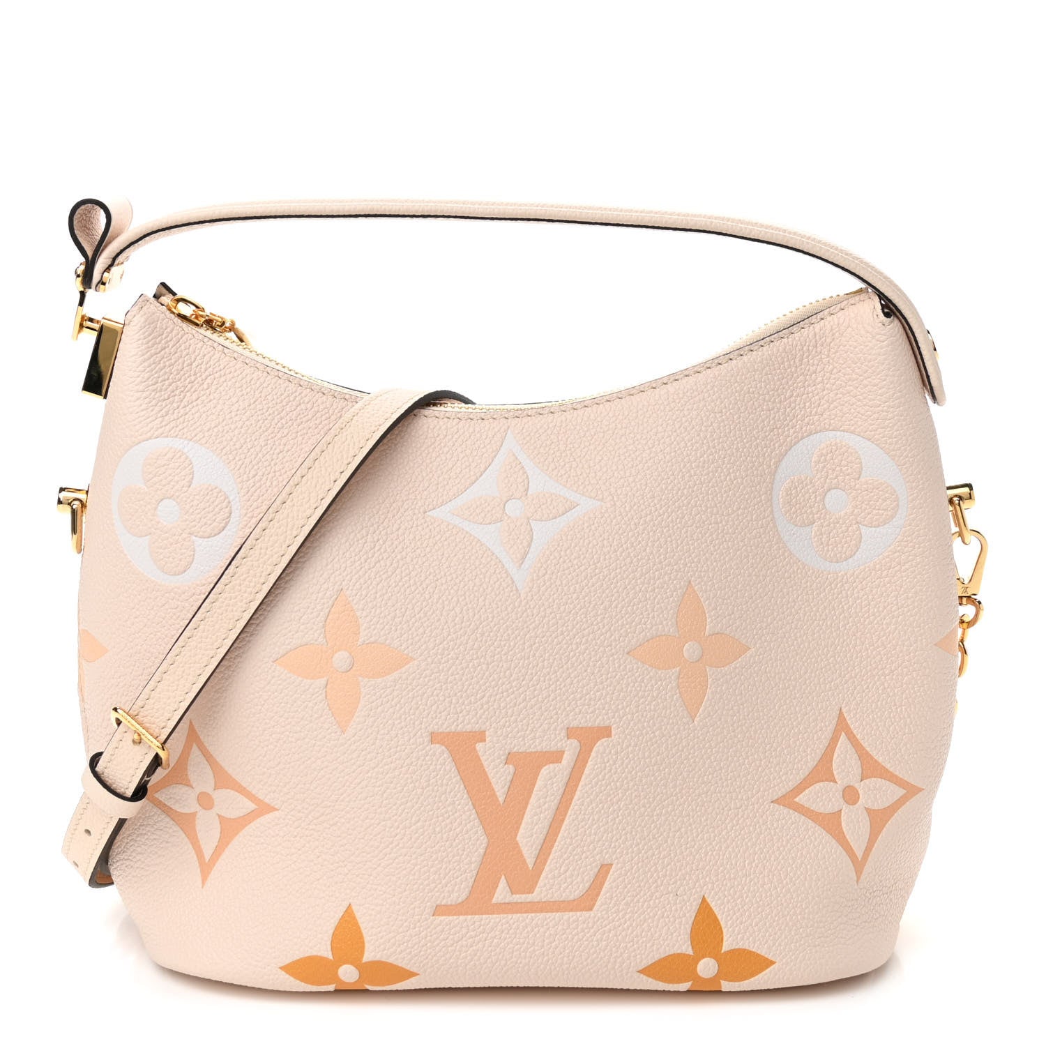 Louis Vuitton Empreinte Monogram Giant By The Pool Marshmallow Hobo Cream Saffron 1 of 9