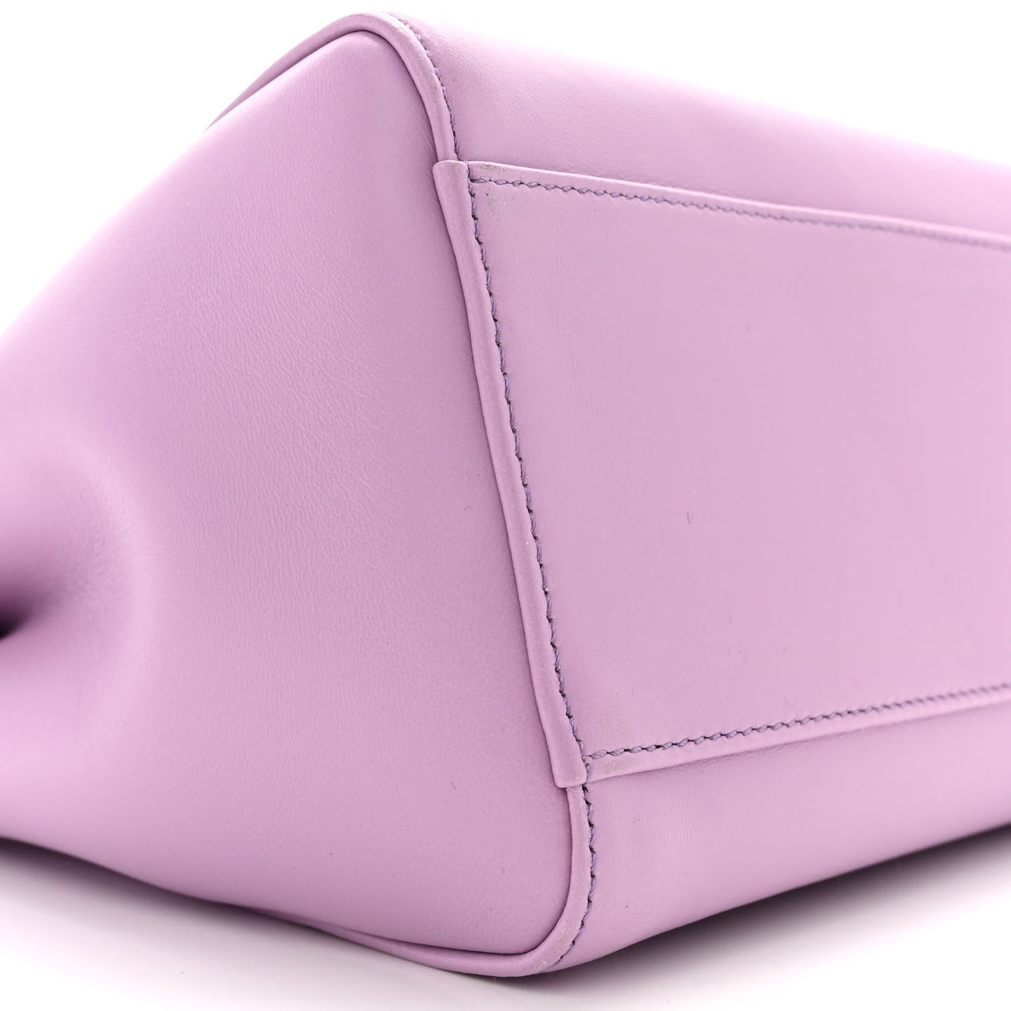 Nappa Stacked Bar Mini Peekaboo Iconic Satchel Violetta