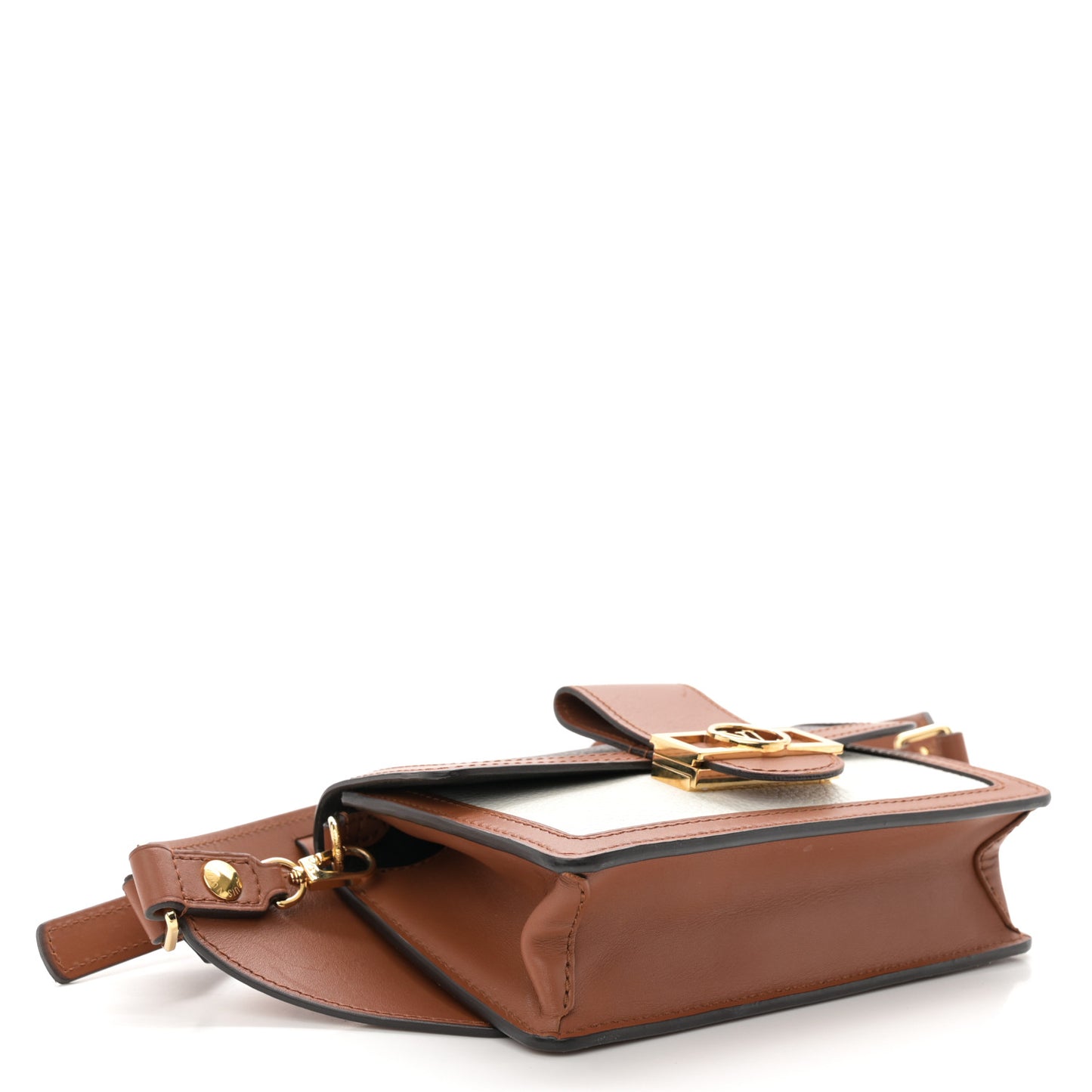 Taurillon Dauphine Bumbag Blackberry Snow