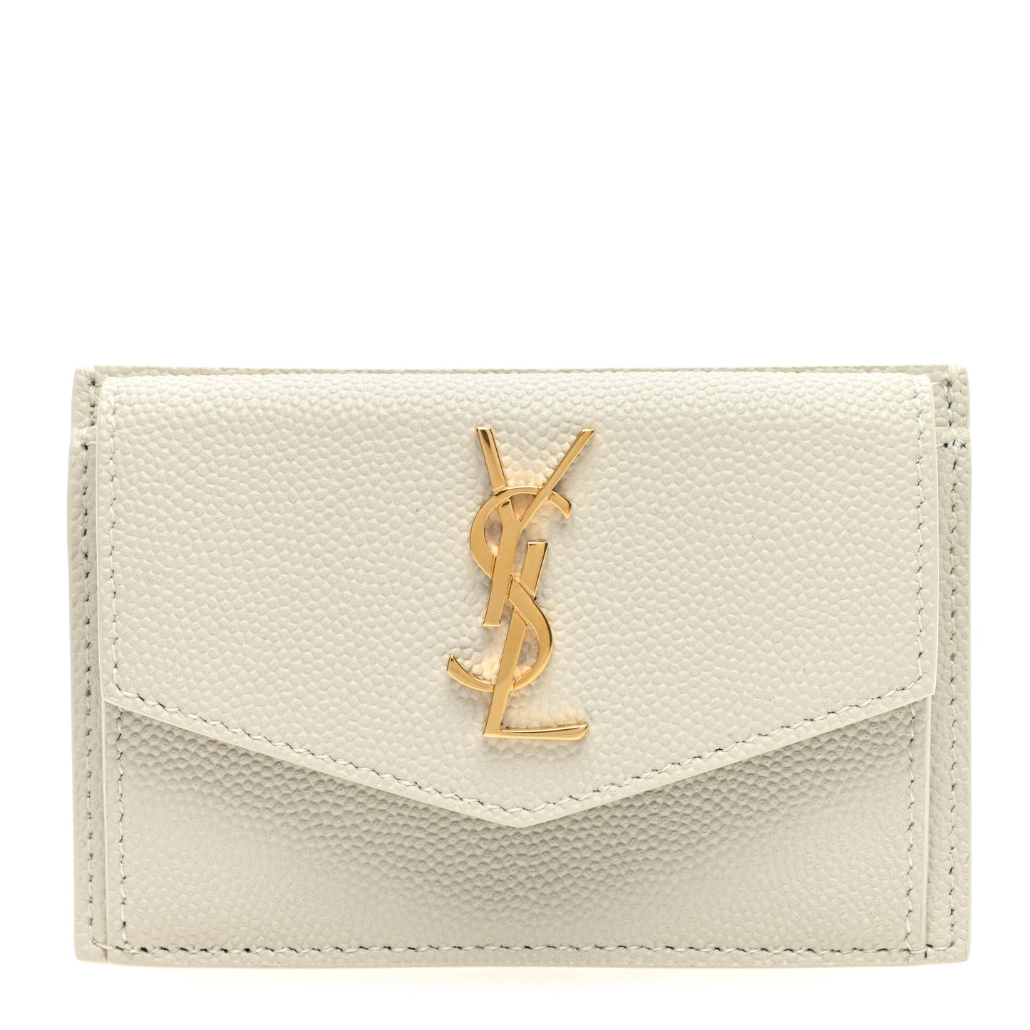 Grain De Poudre Uptown Monogram Card Case Blanc Vintage
