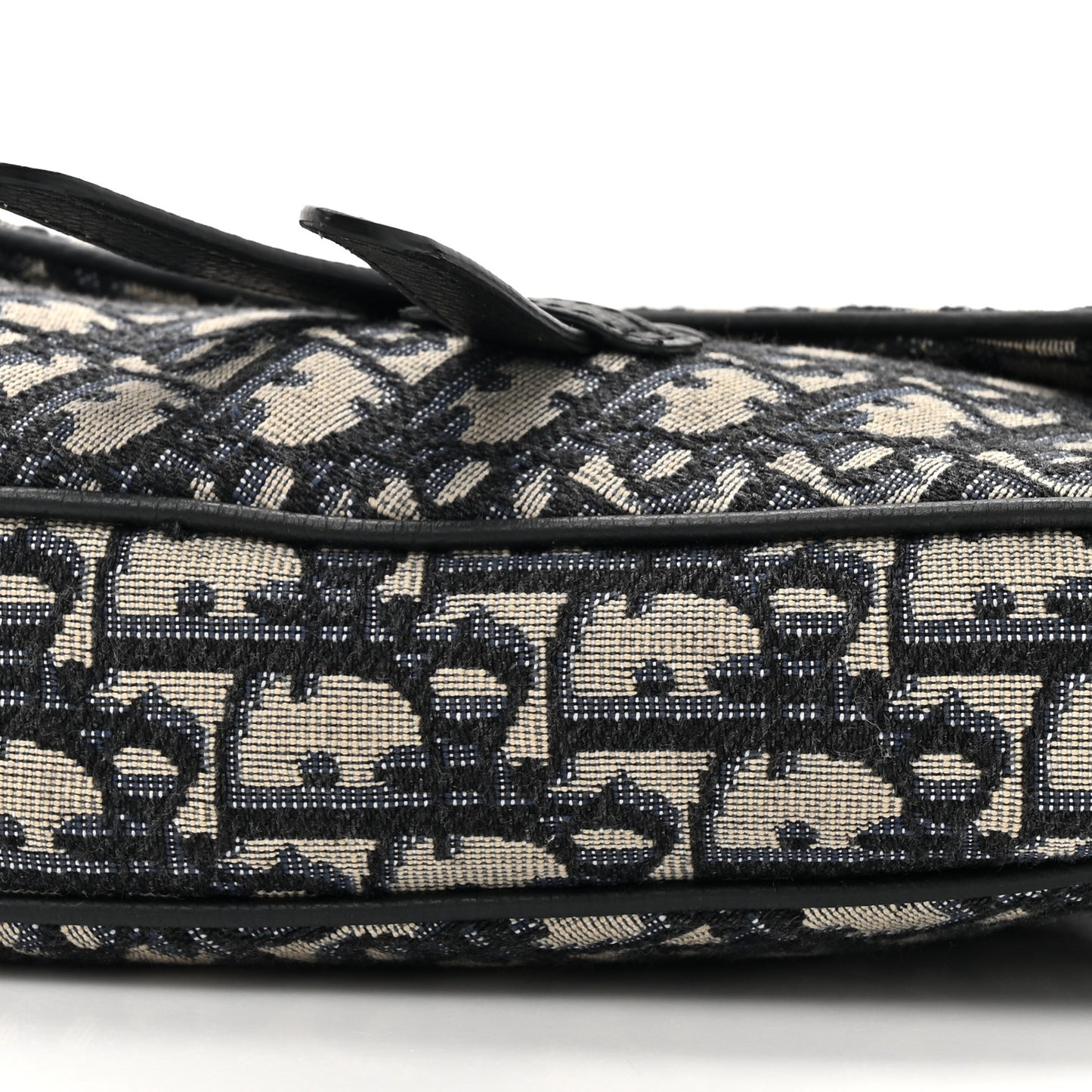 Oblique Mens Saddle Bag Blue