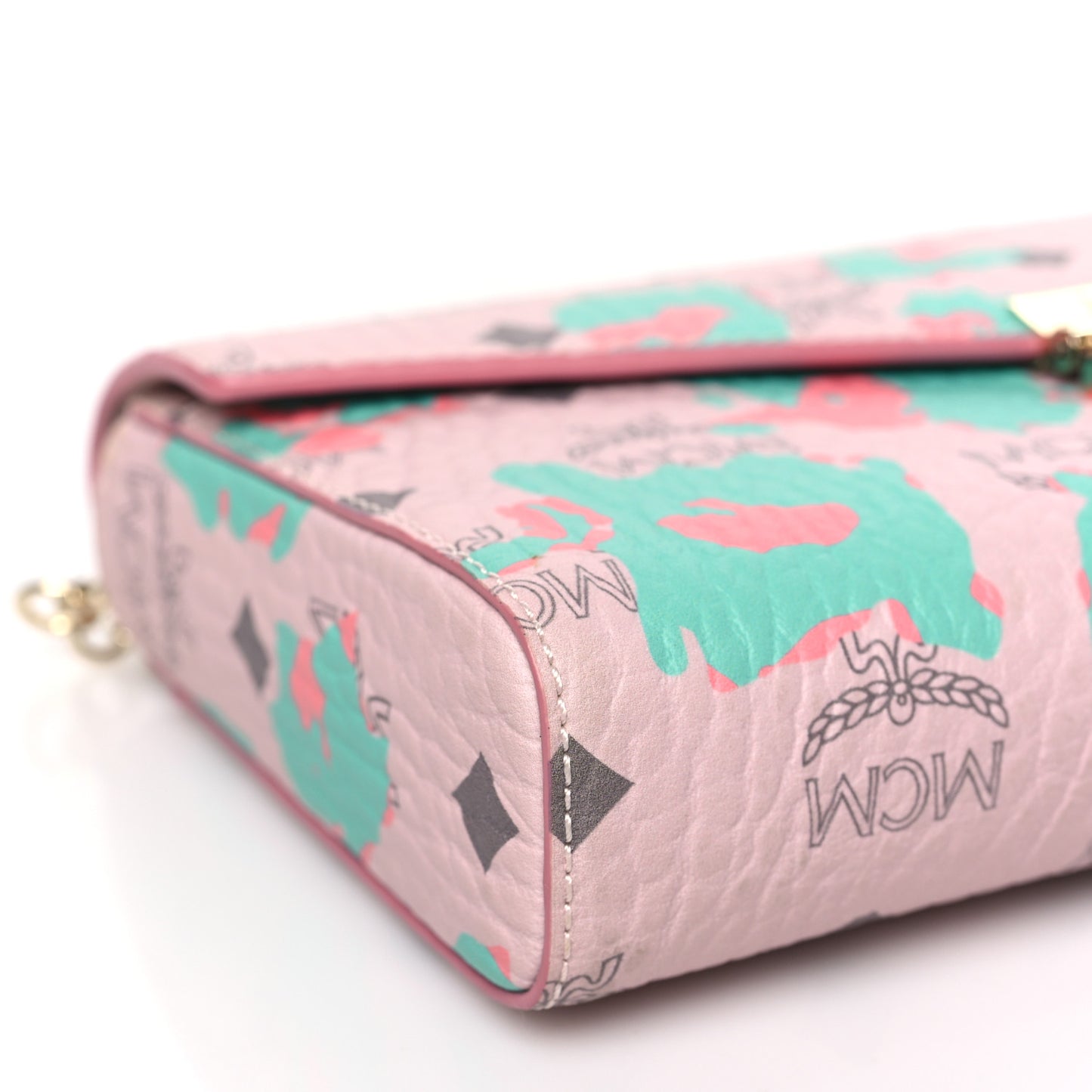 Visetos Floral Leopard Medium Millie Crossbody Bag Pink