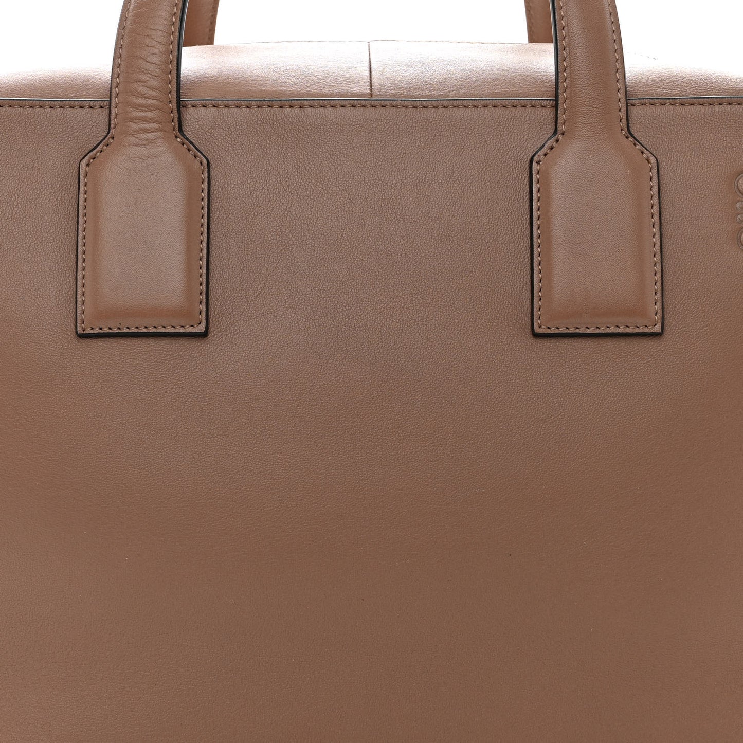 Calfskin Goya Weekender Bag Brown