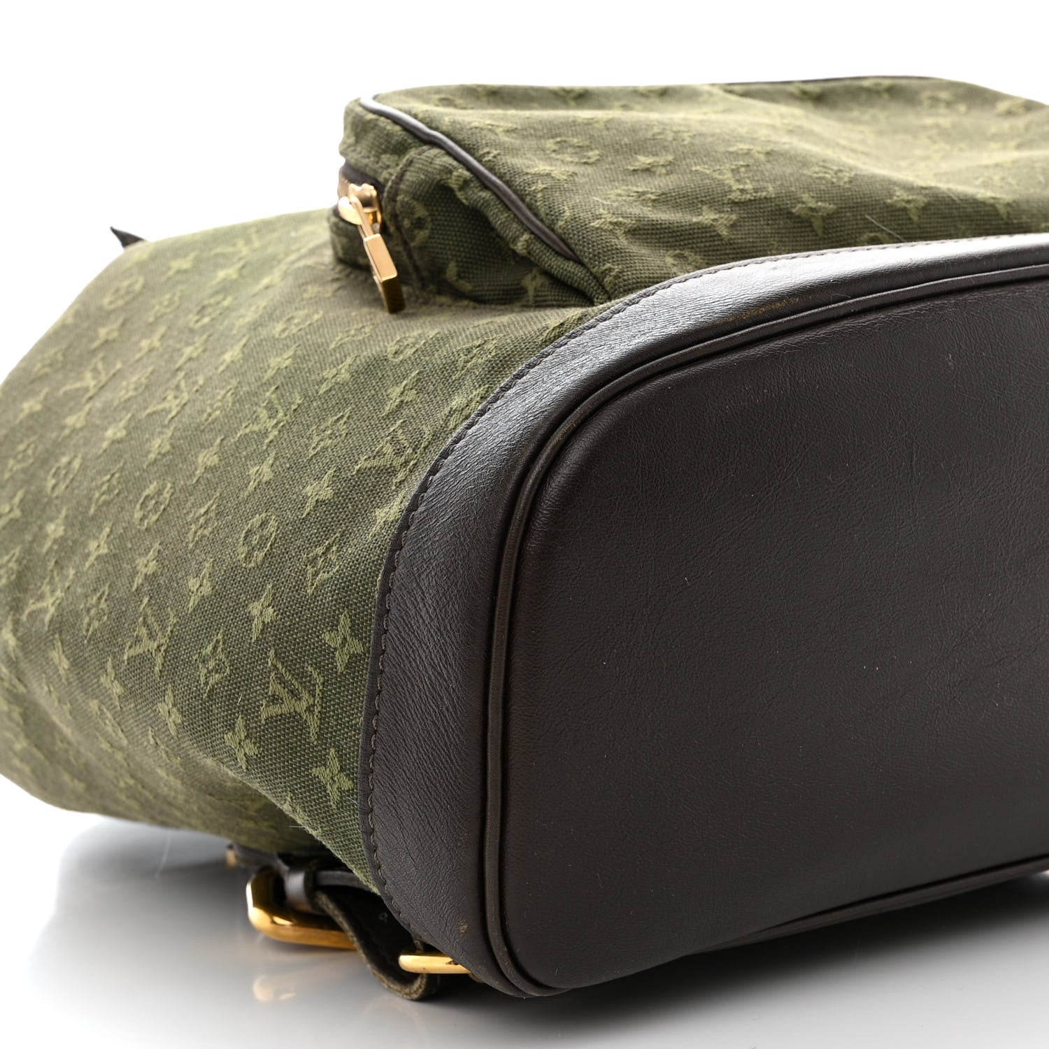 Louis Vuitton Mini Monogram Montsouris GM Backpack Kaki 10 of 11