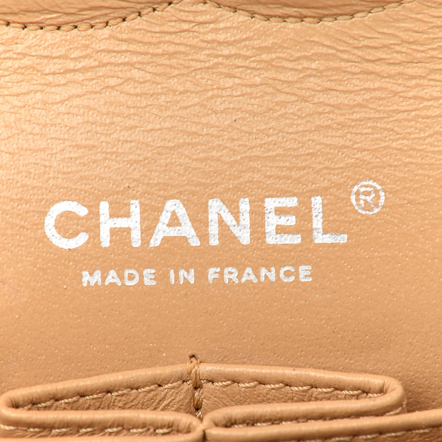 Lambskin Quilted Medium Double Flap Bijoux Chain Ivory