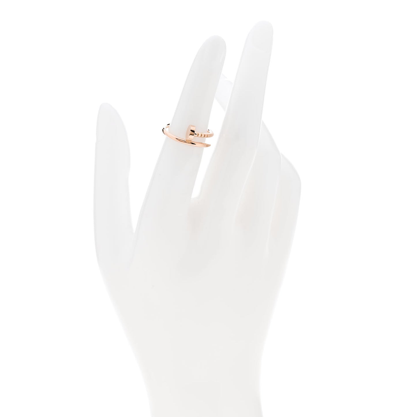 18K Pink Gold Small Juste Un Clou Ring 49 5