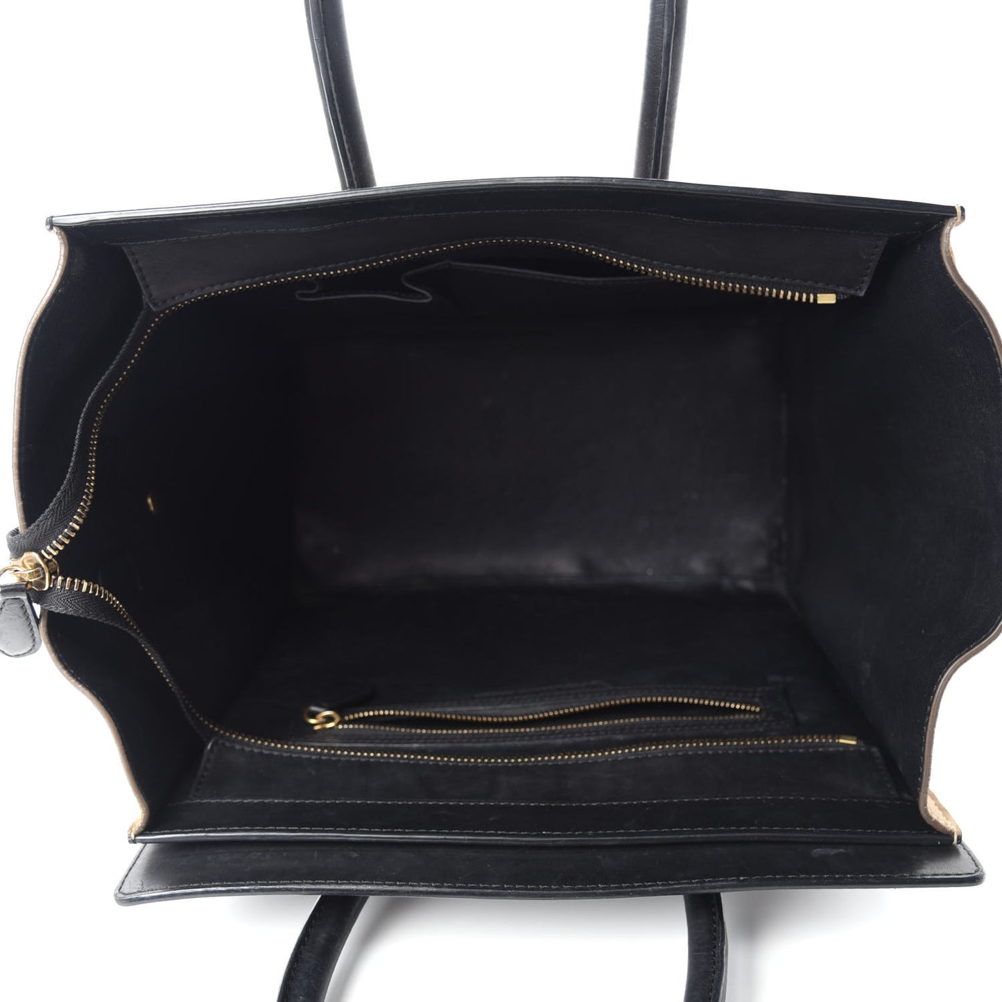 Canvas Smooth Calfskin Suede Mini Tri-Color Luggage