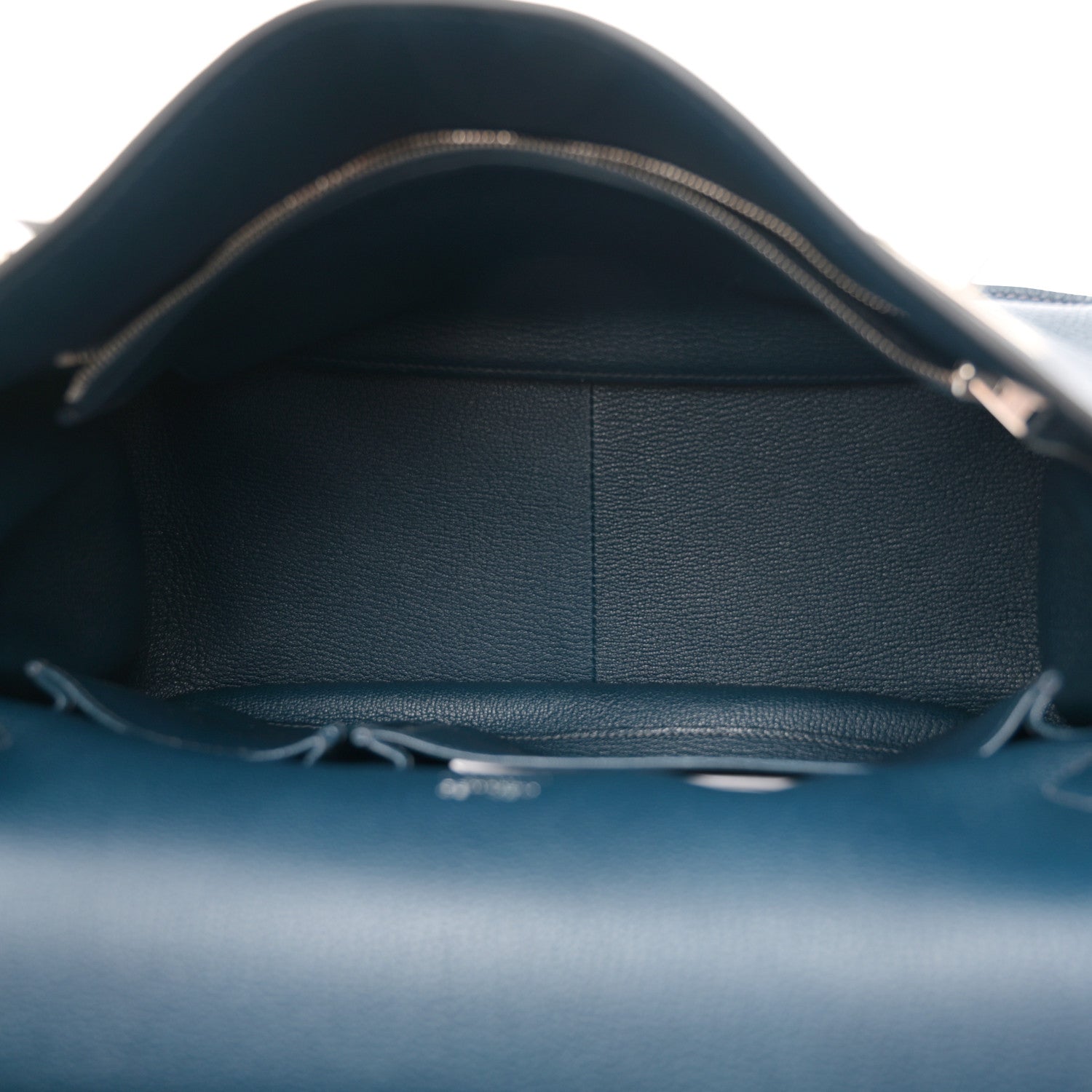 Hermes Taurillon Clemence Jypsiere 34 Bleu de Prusse 5 of 15