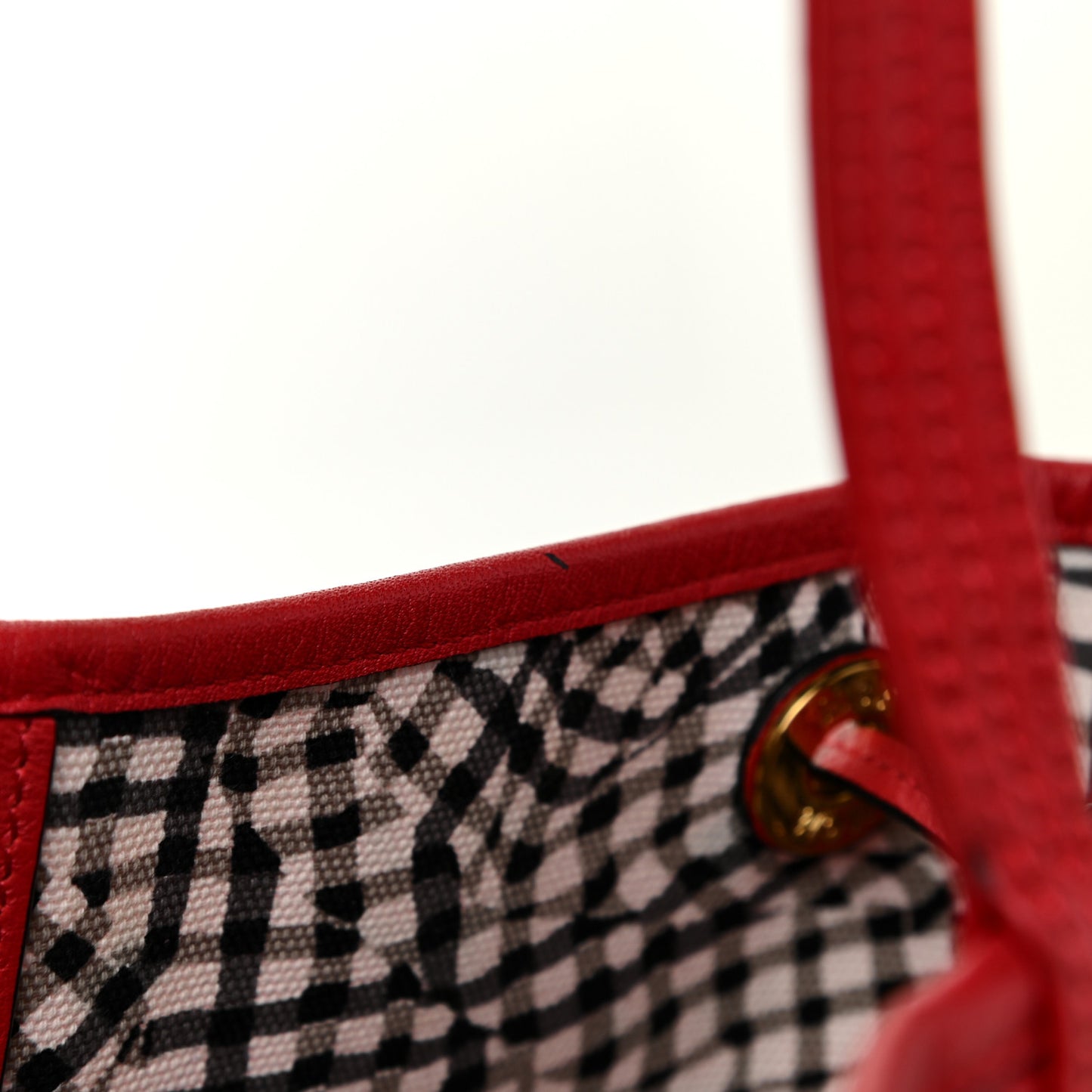 Visetos Medium Liz Reversible Shopper Tote Ruby Red