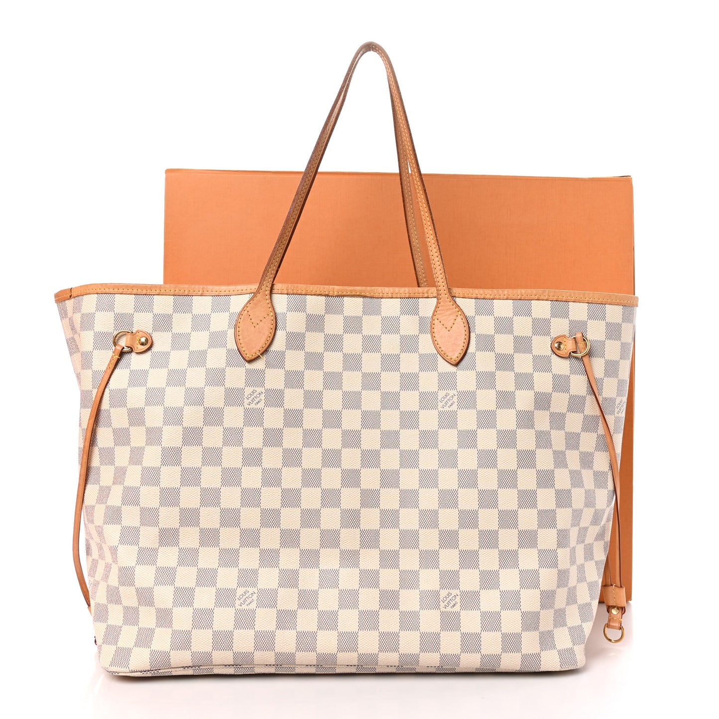 Damier Azur Neo Neverfull GM Rose Ballerine