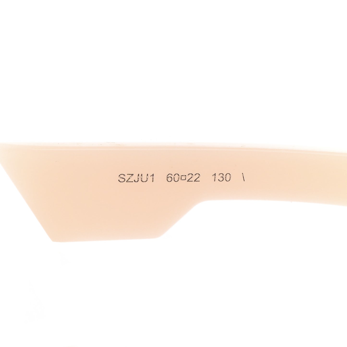 Acetate DiorSo Light 1 Shield Sunglasses Ivory
