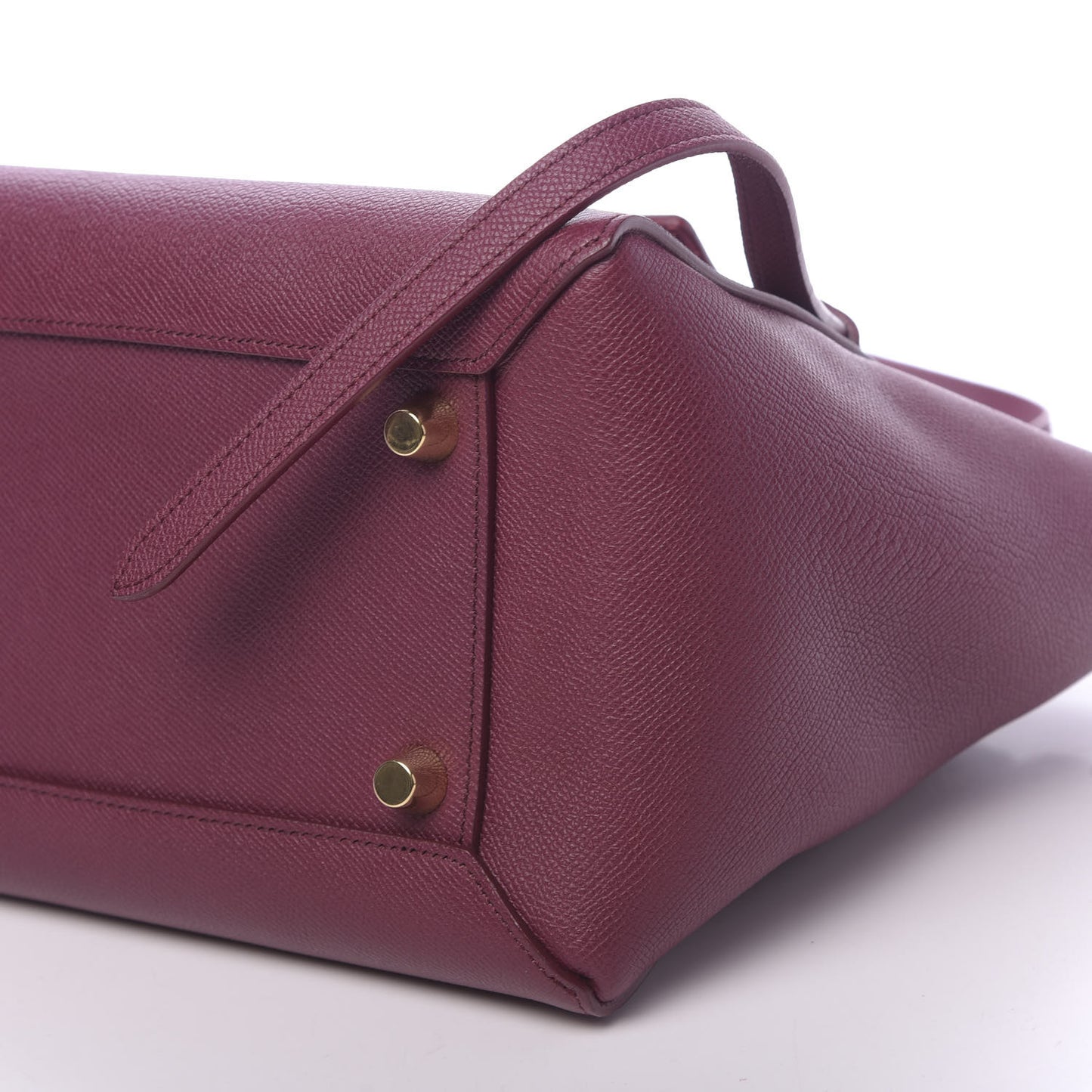 Smooth Calfskin Mini Belt Bag Plum