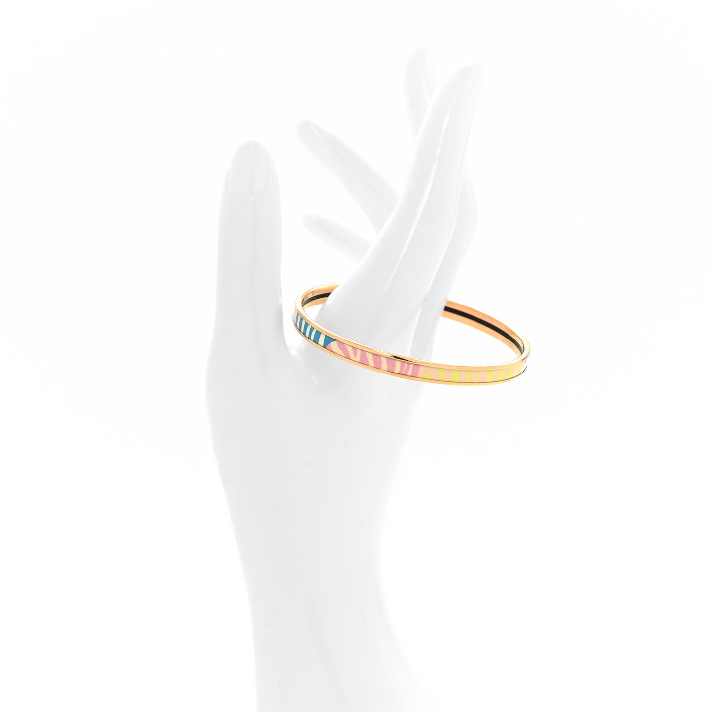 Enamel Printed Extra Narrow Printed Bracelet 65