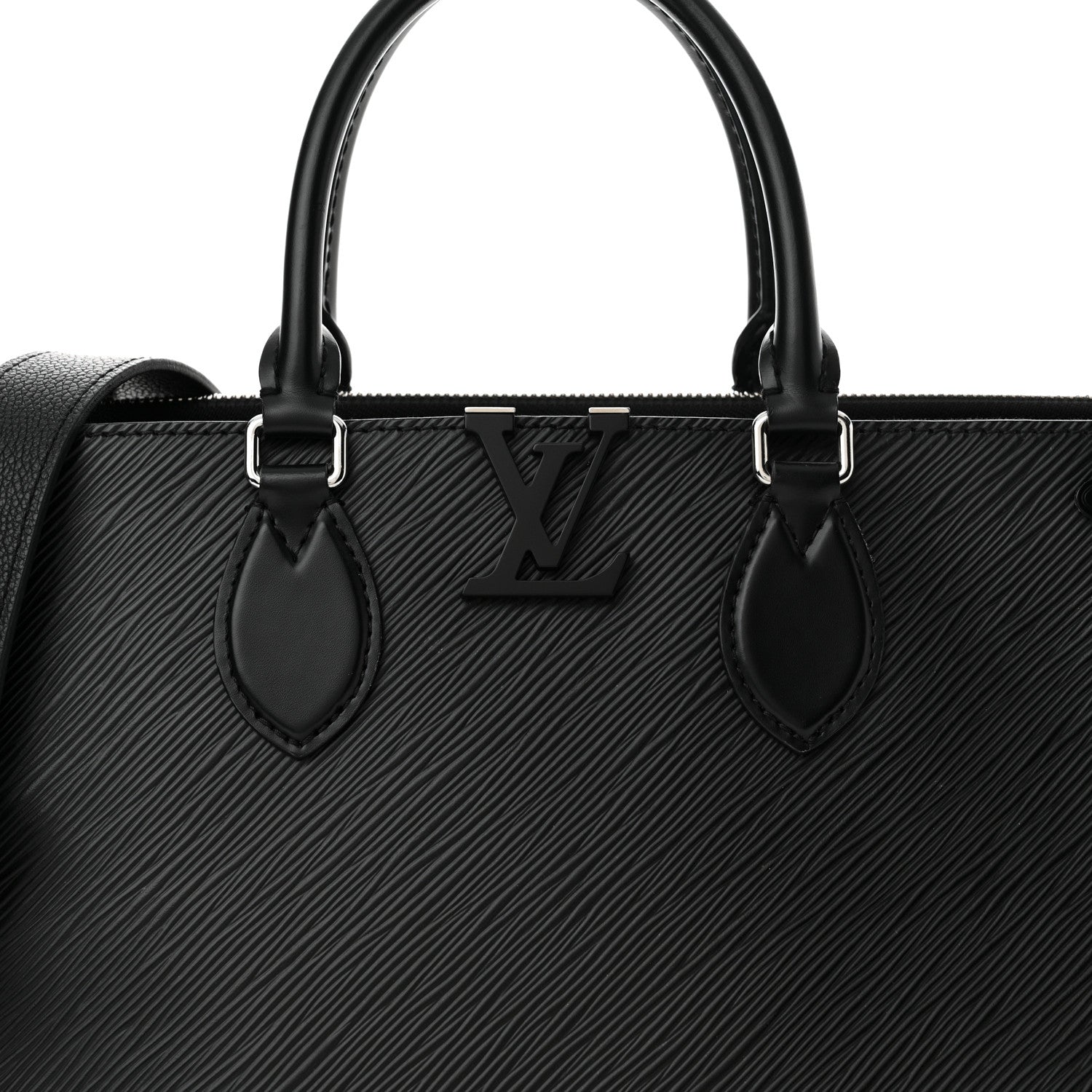 Louis Vuitton Epi Grenelle Tote MM Black 7 of 18