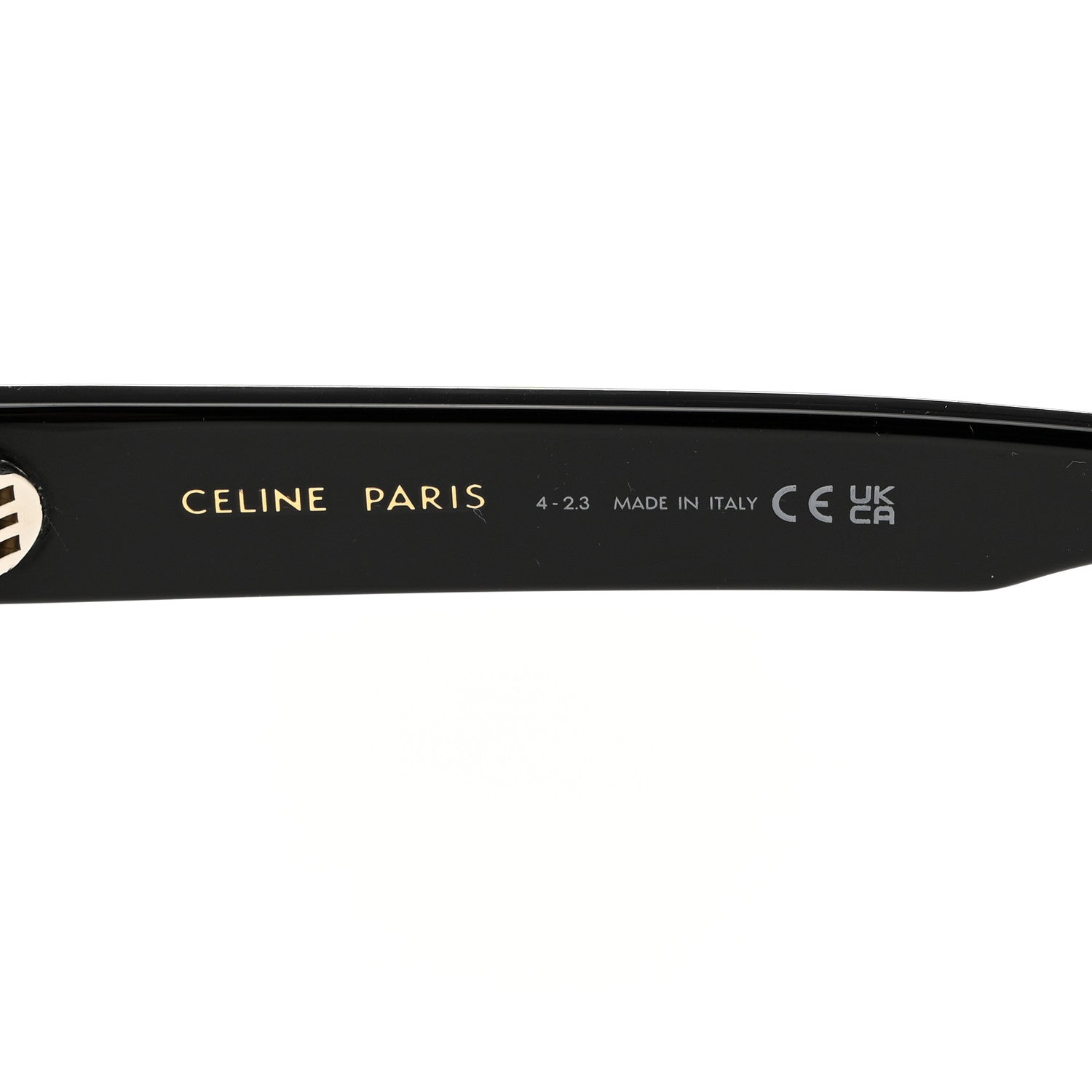 Celine Acetate Triomphe 01 Sunglasses CL 40194U Black 6 of 8