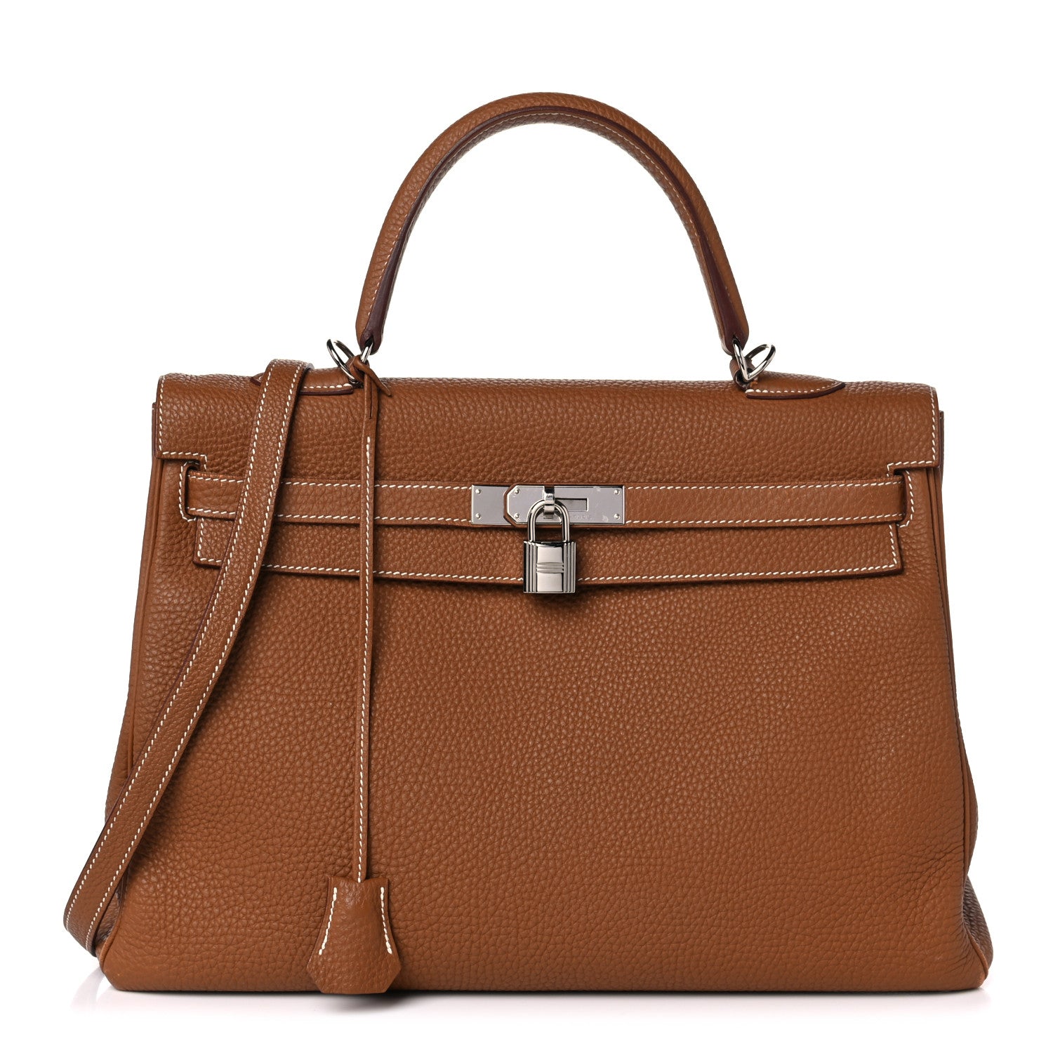 Hermes Togo Kelly Retourne 35 Gold 1 of 25