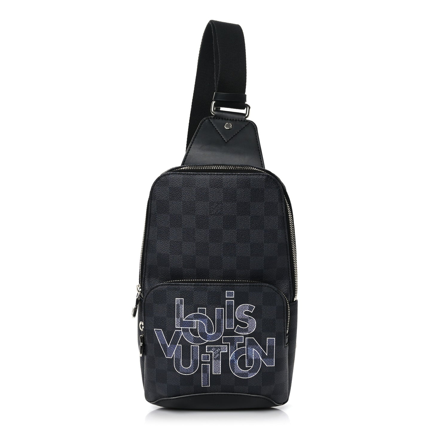 Damier Graphite Logo Avenue Sling Backpack