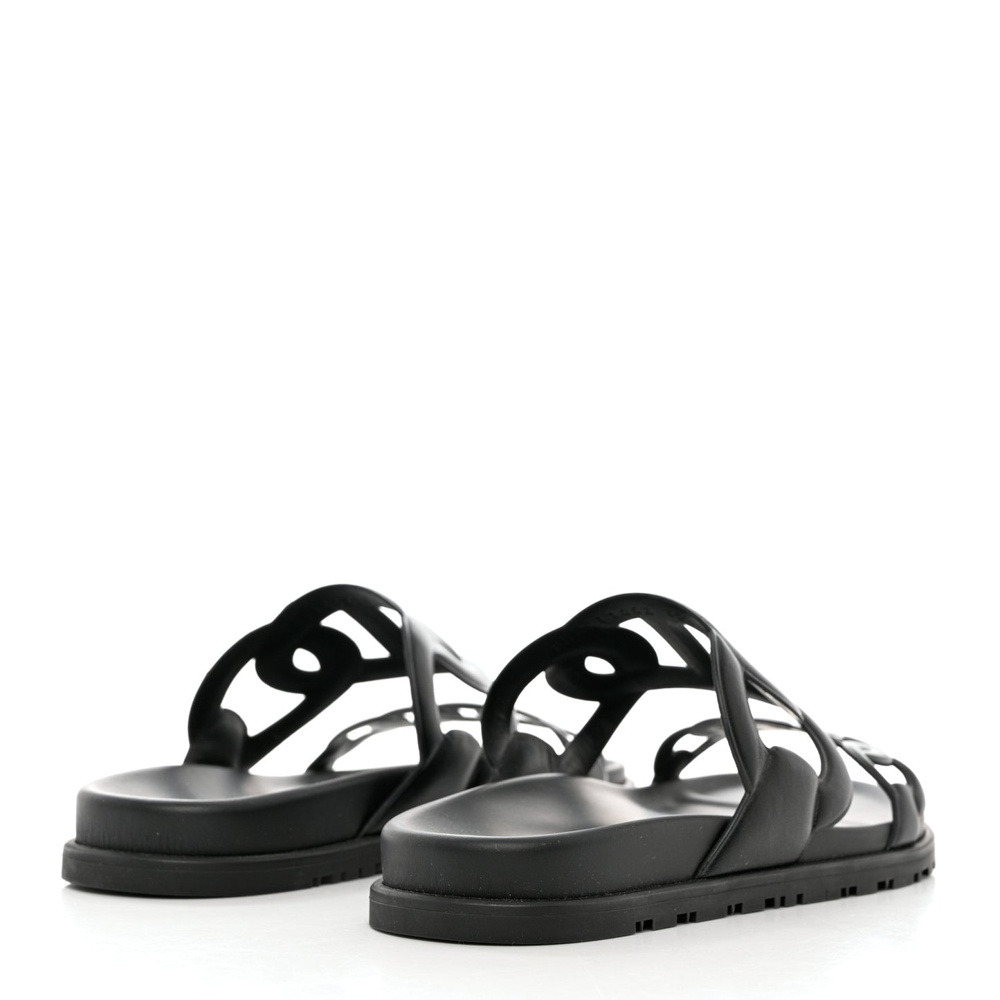Nappa Extra Sandals 38.5 Black
