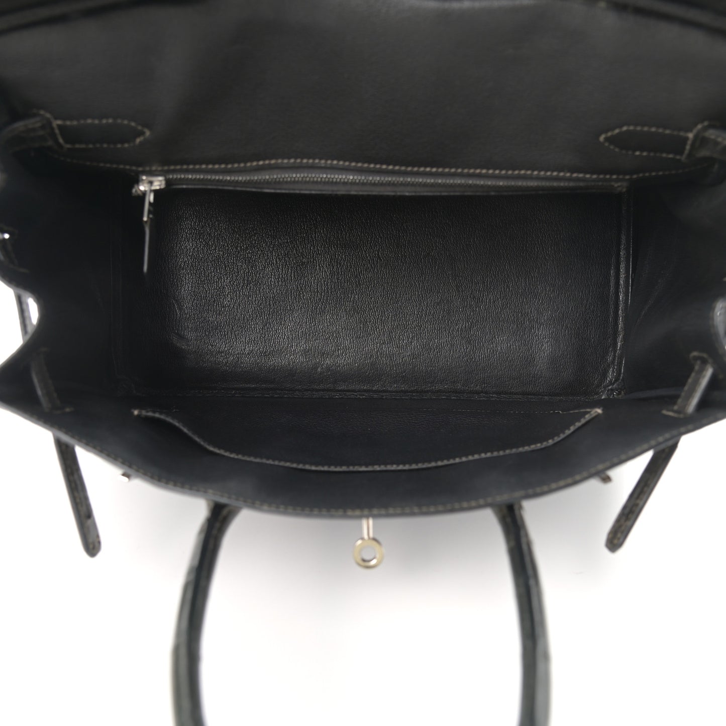 Shiny Niloticus Crocodile Birkin 30 Graphite