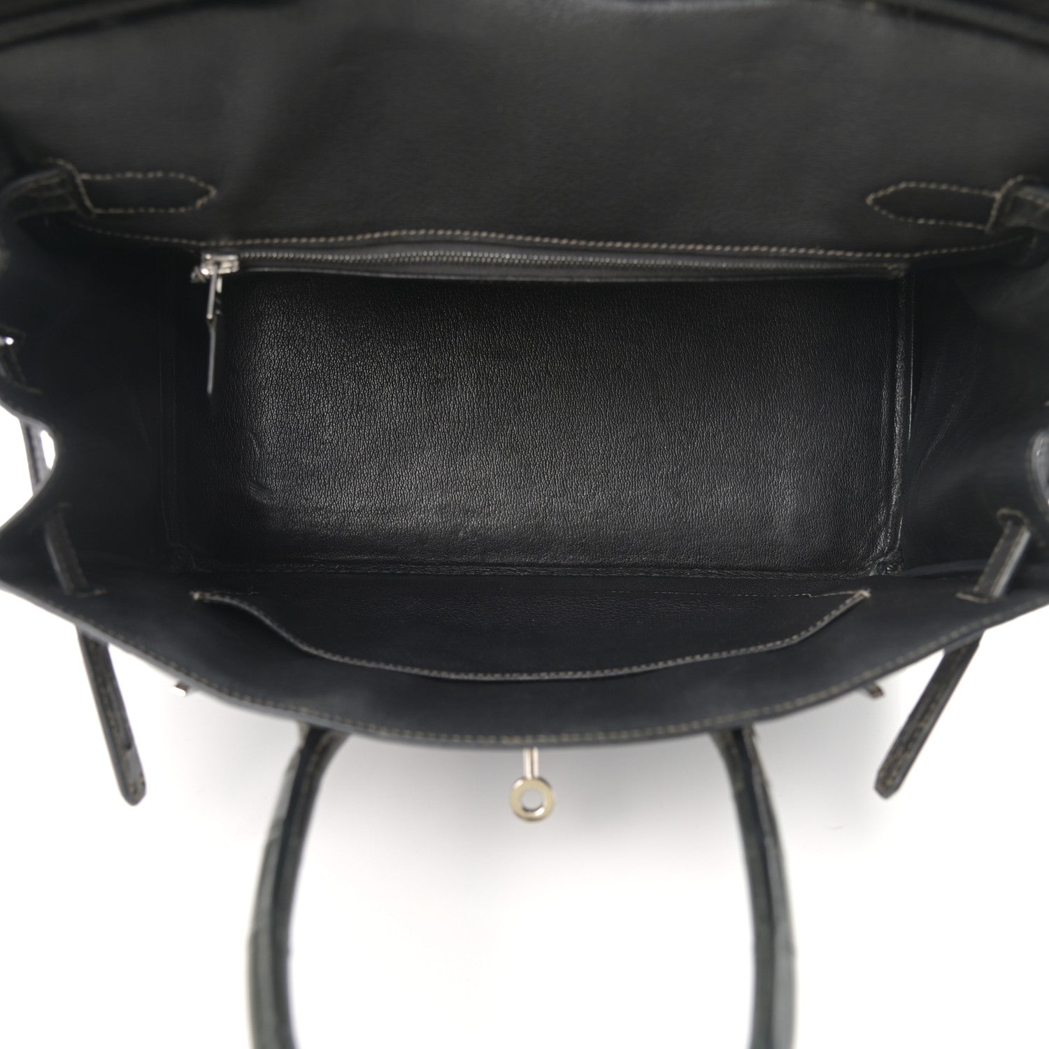 Hermes Shiny Niloticus Crocodile Birkin 30 Graphite 5 of 18