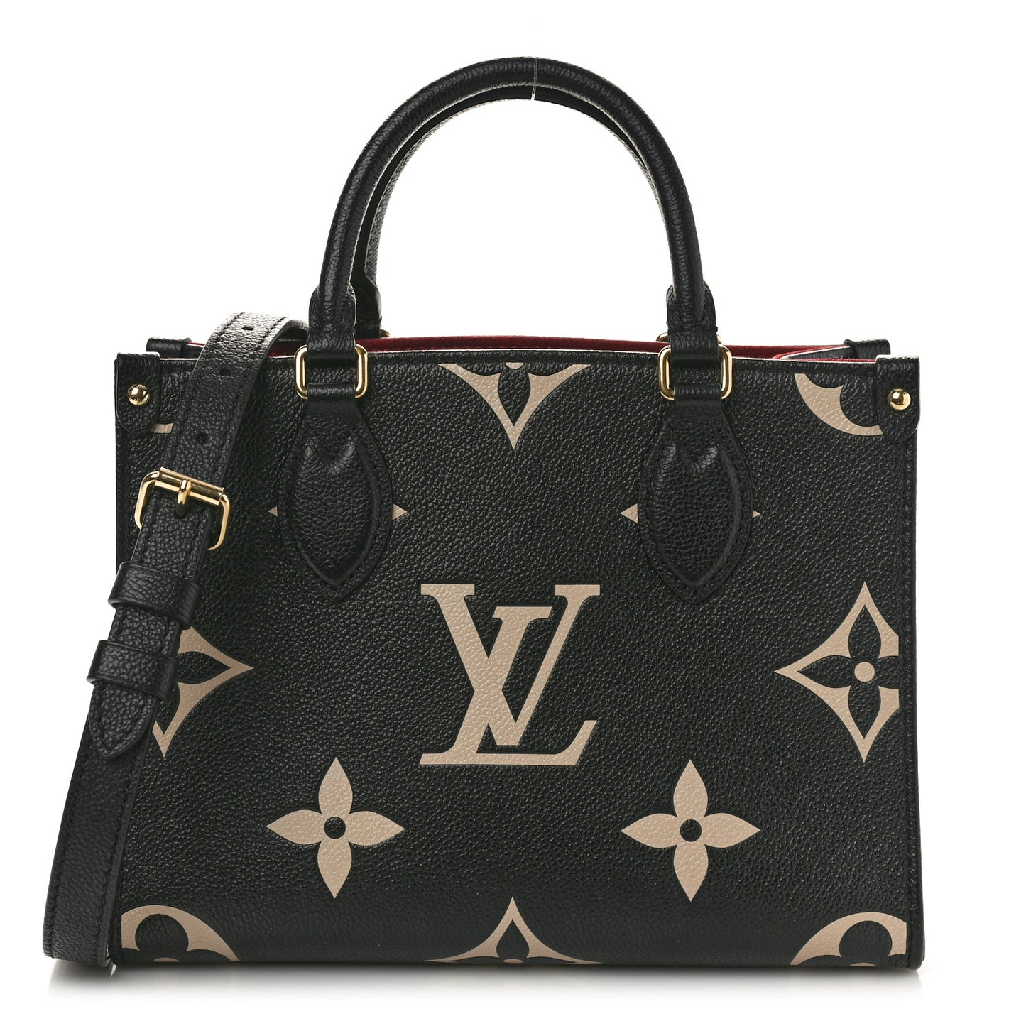 Empreinte Monogram Giant Onthego PM Black Beige