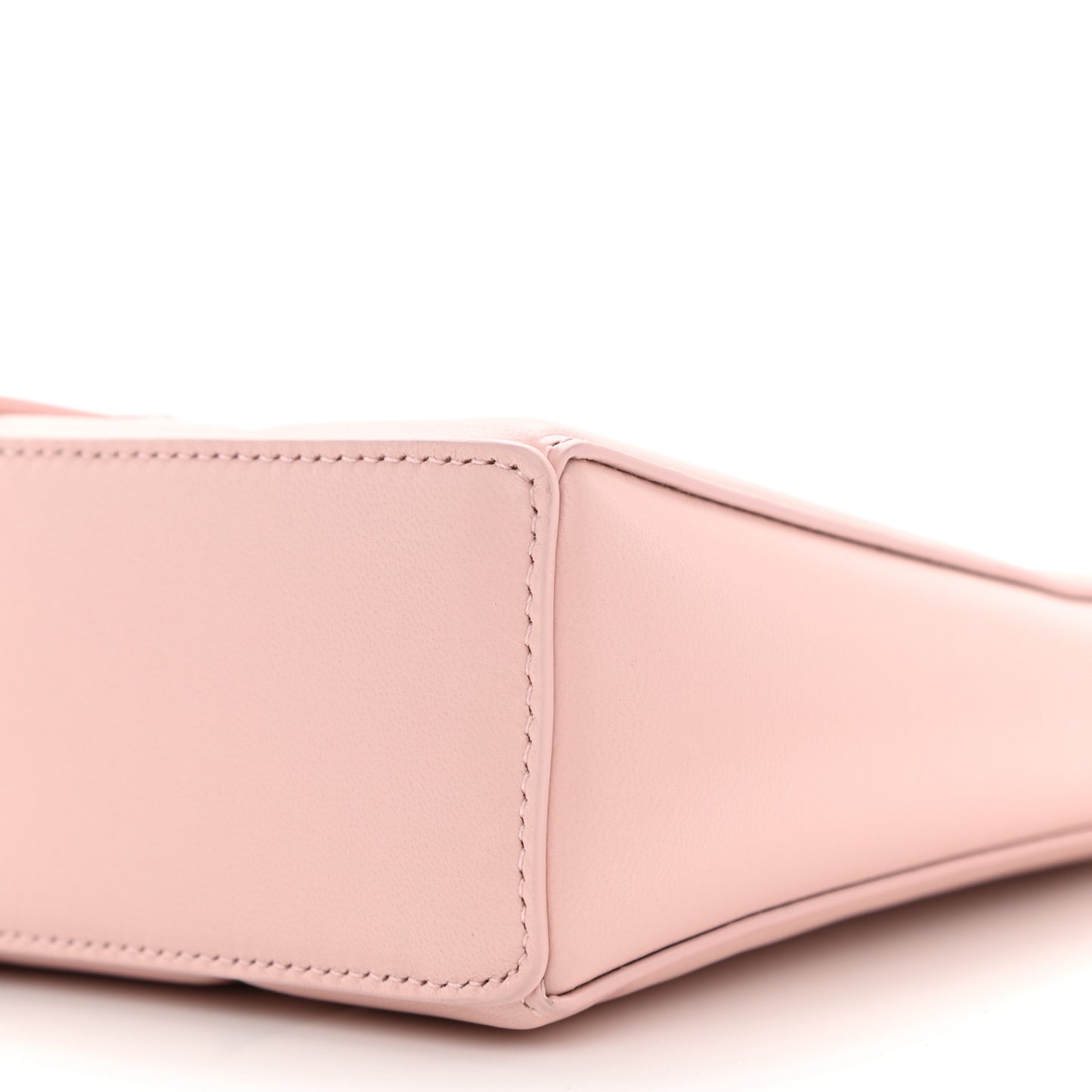 Lambskin Padded Mini Cut Out Shoulder Bag Blush Pink