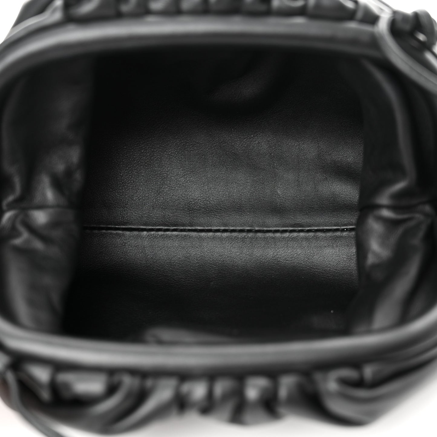 Butter Calfskin The Mini Pouch Black