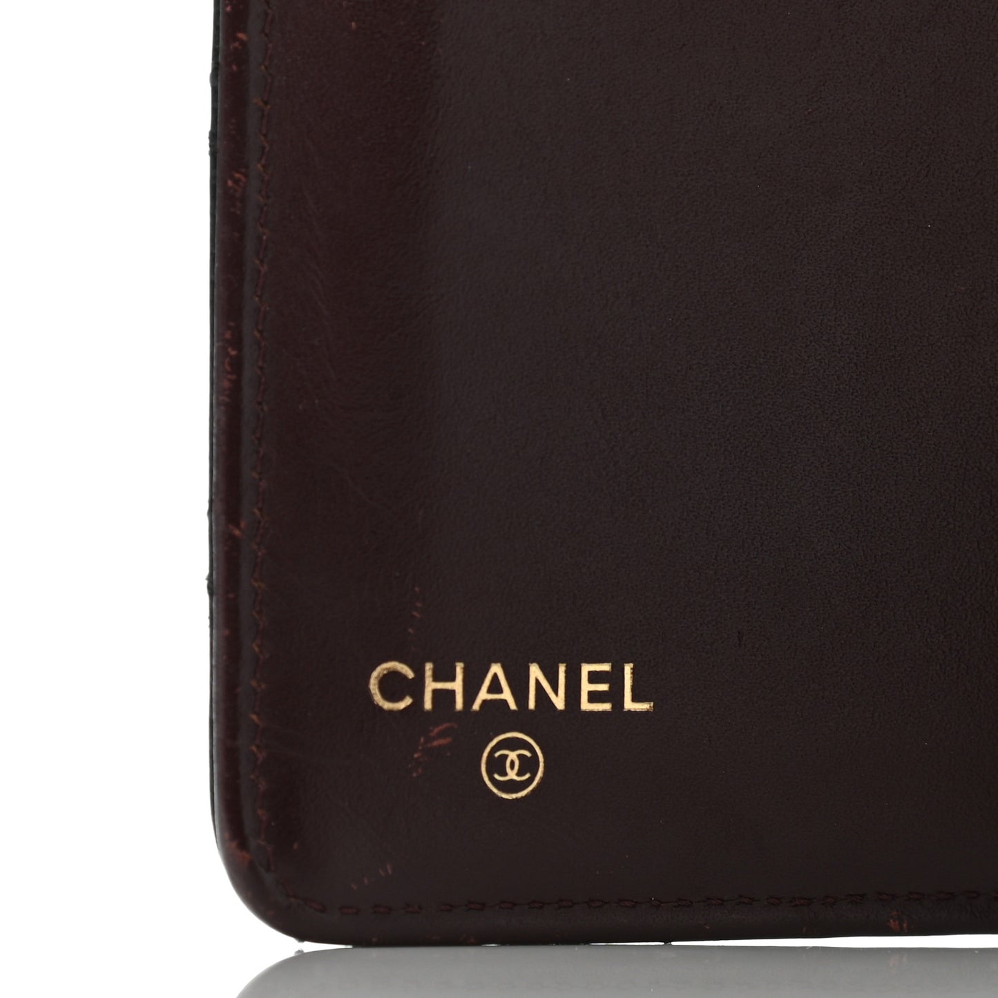 Caviar Quilted Yen Wallet Black
