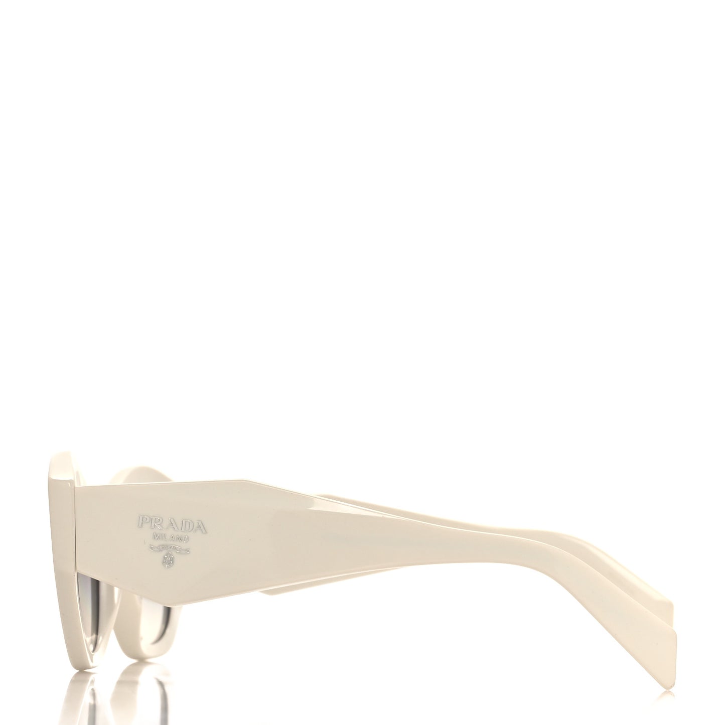 Acetate Symbole Sunglasses SPR 07Y White