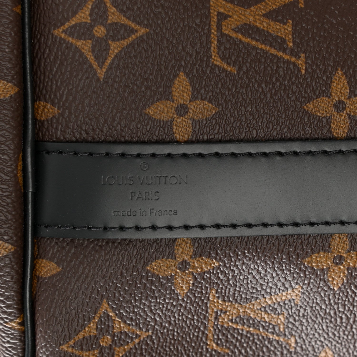 Louis Vuitton Monogram Macassar Keepall Bandouliere 45 6 of 9