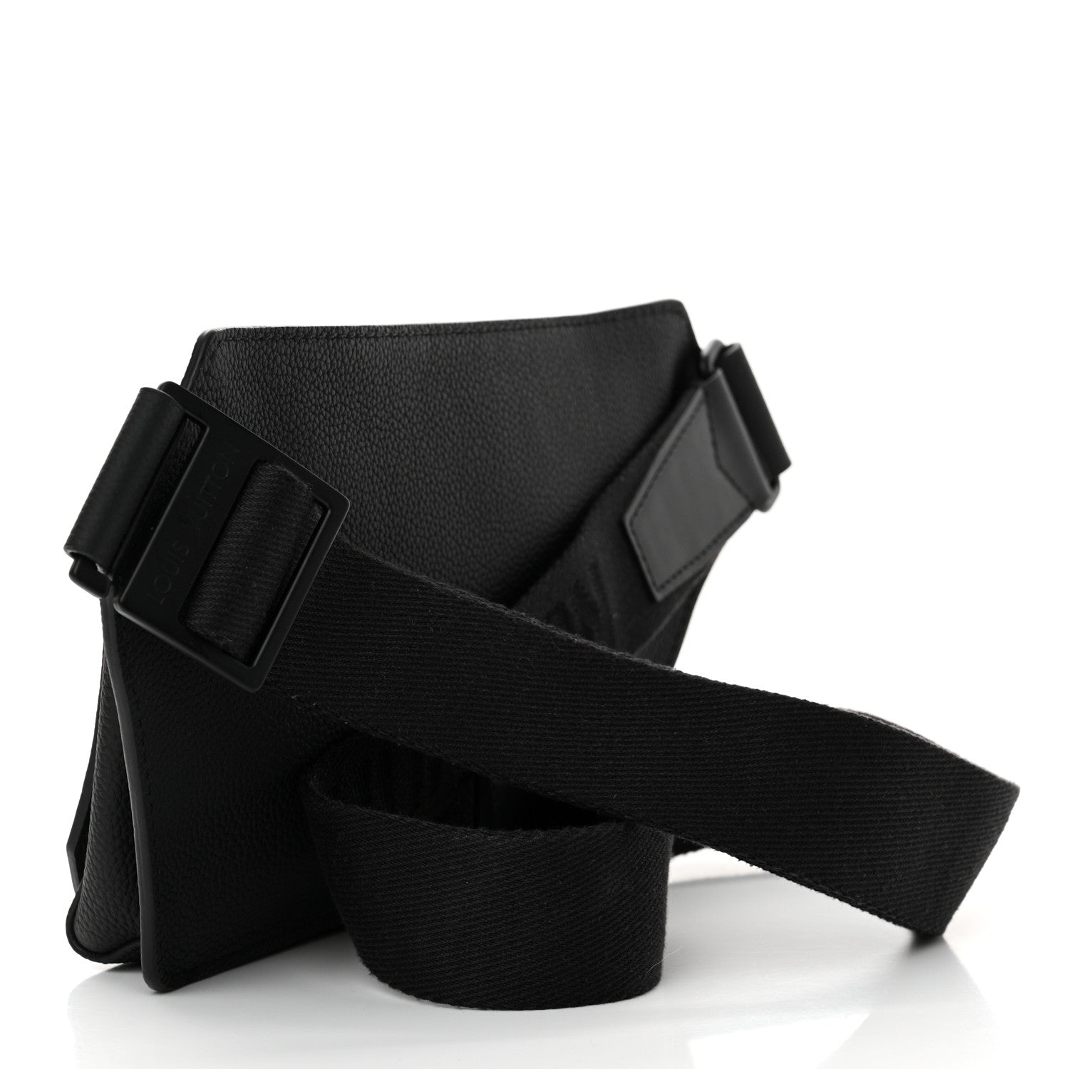 Louis Vuitton Grained Calfskin Aerogram Takeoff Sling Black 3 of 11