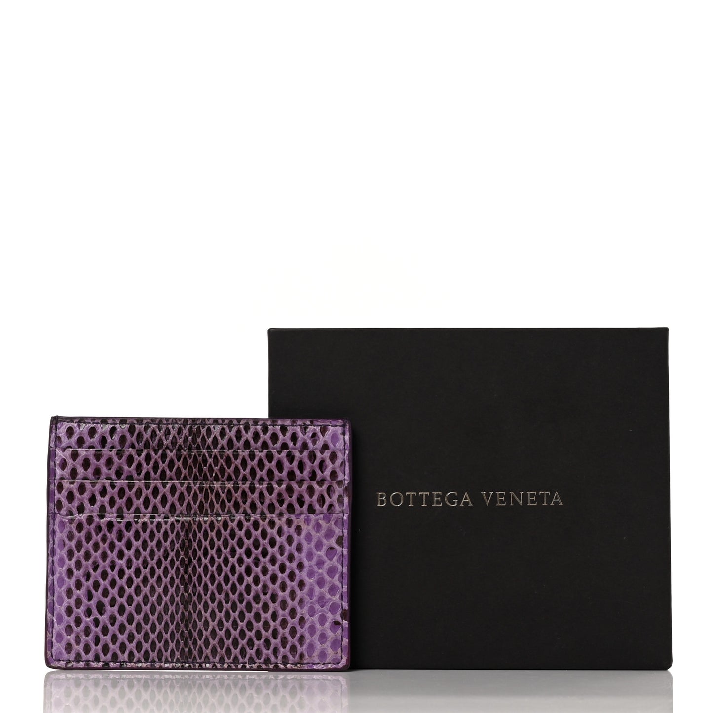 Lizard Card Wallet Purple
