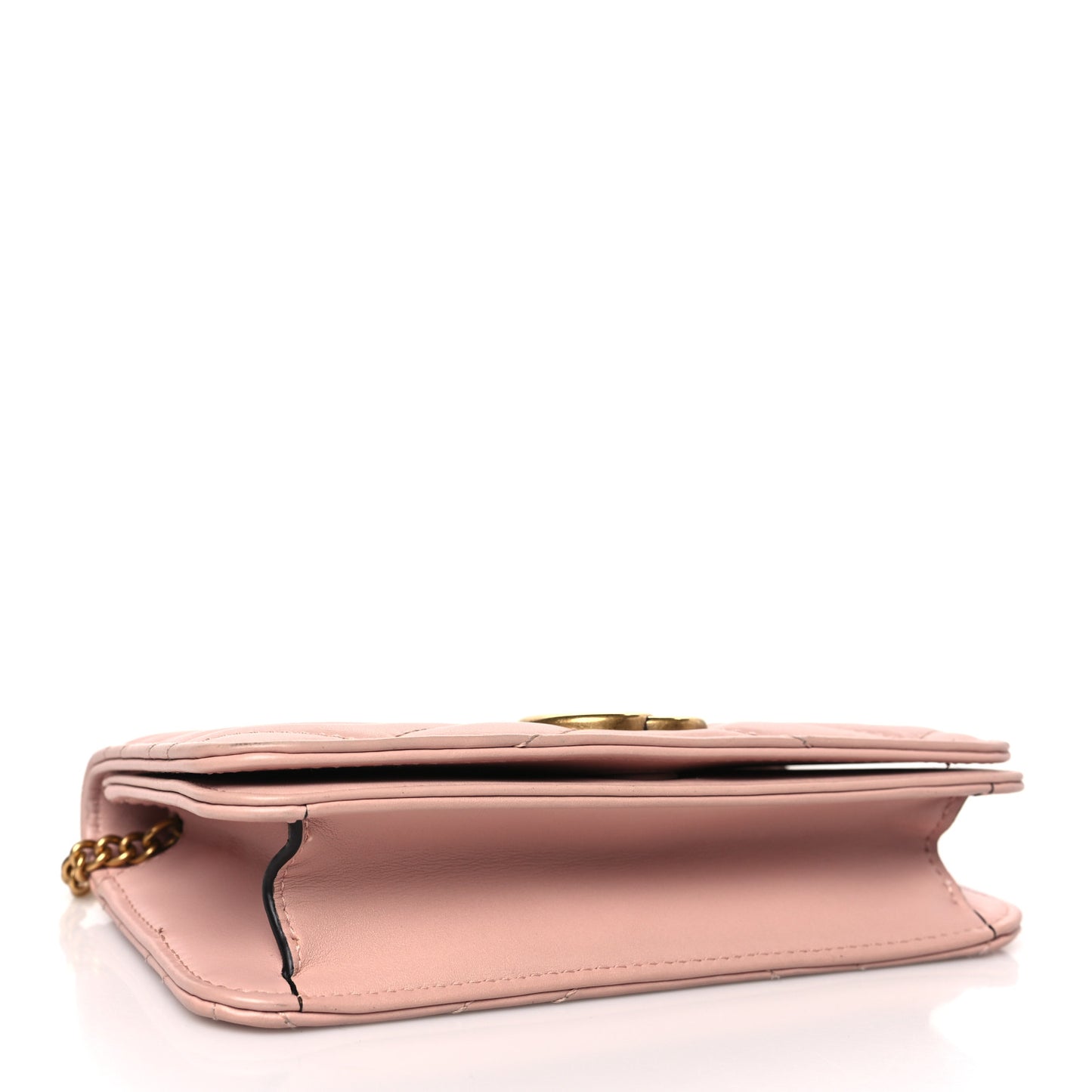 Calfskin Matelasse GG Marmont Mini Bag Perfect Pink