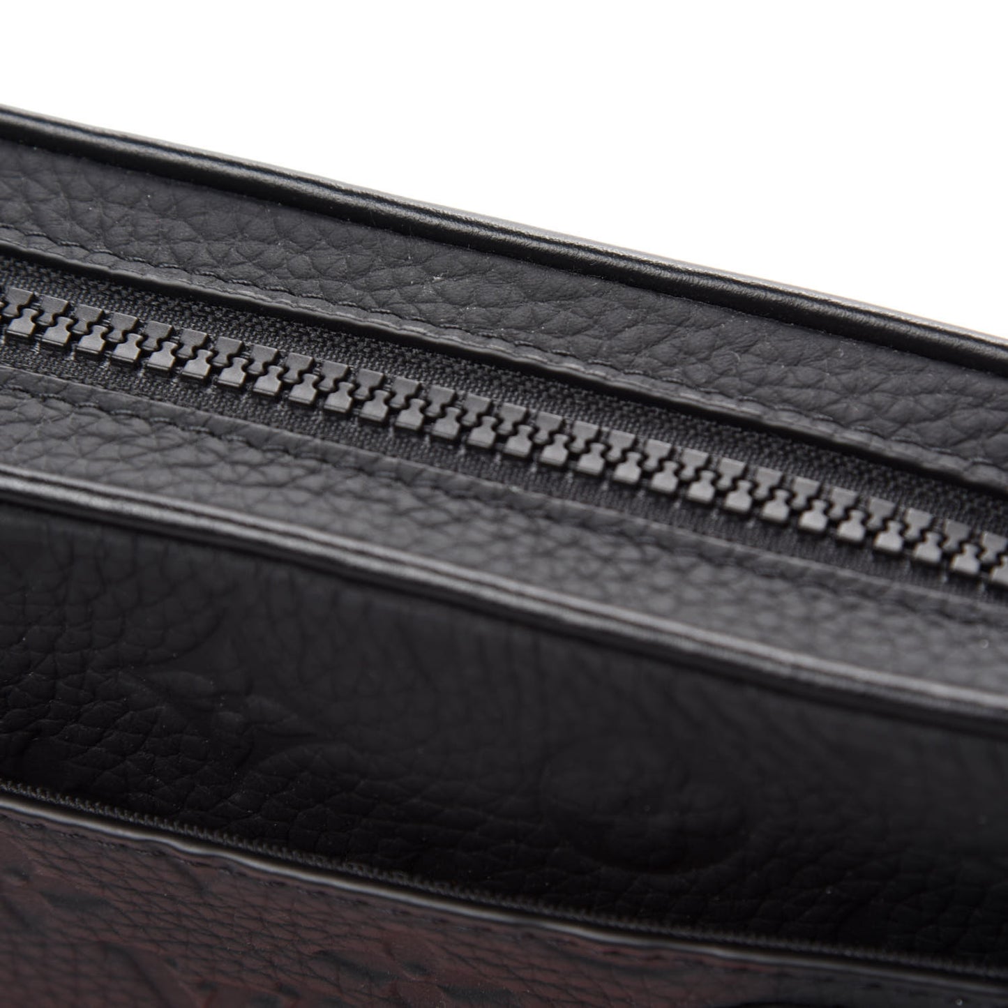 Taurillon Monogram Uniformes Solar Ray Soft Pochette Volga Belt Bag Black