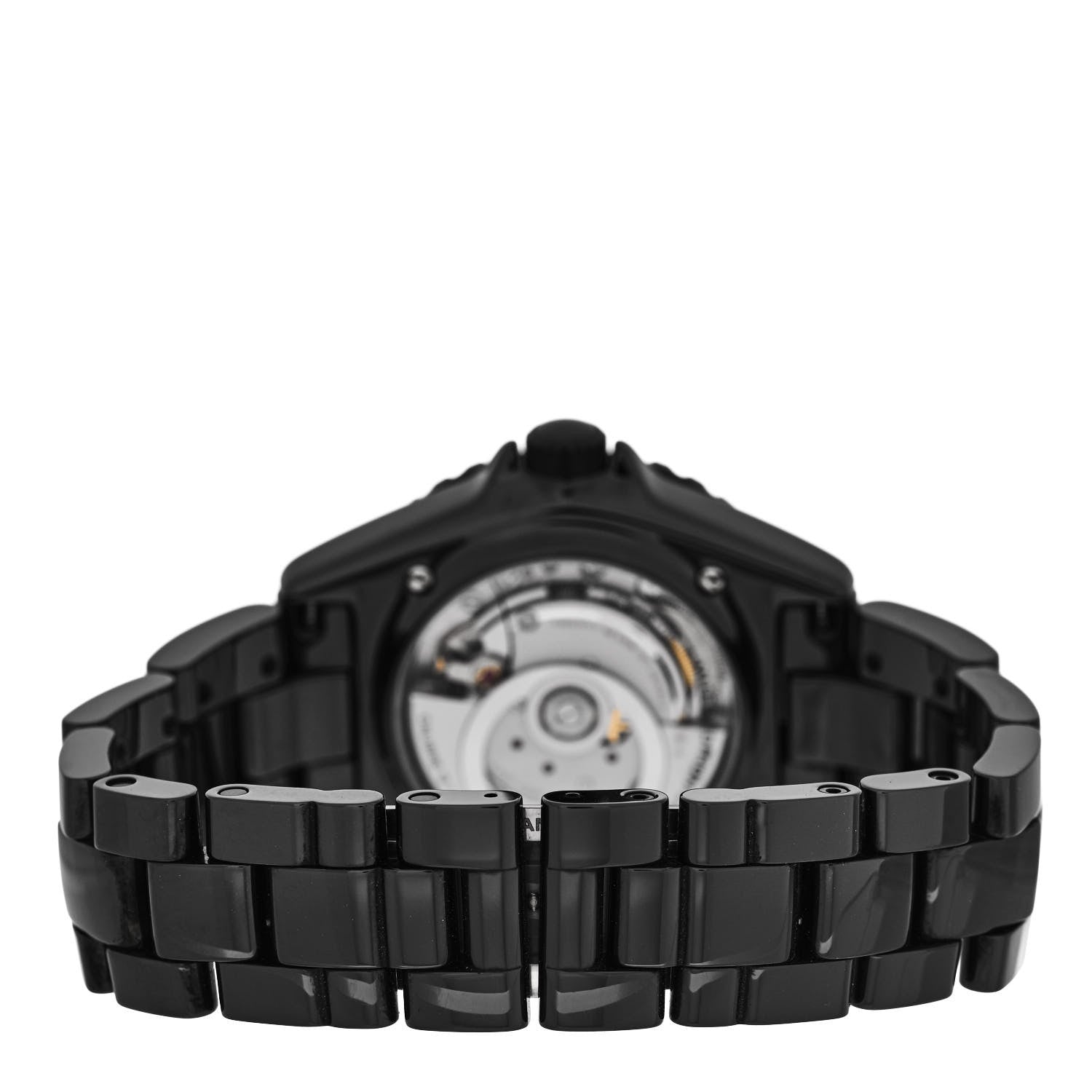 Chanel Stainless Steel Ceramic 38mm J12 Wanted de Chanel Automatic Watch Black 3 of 5