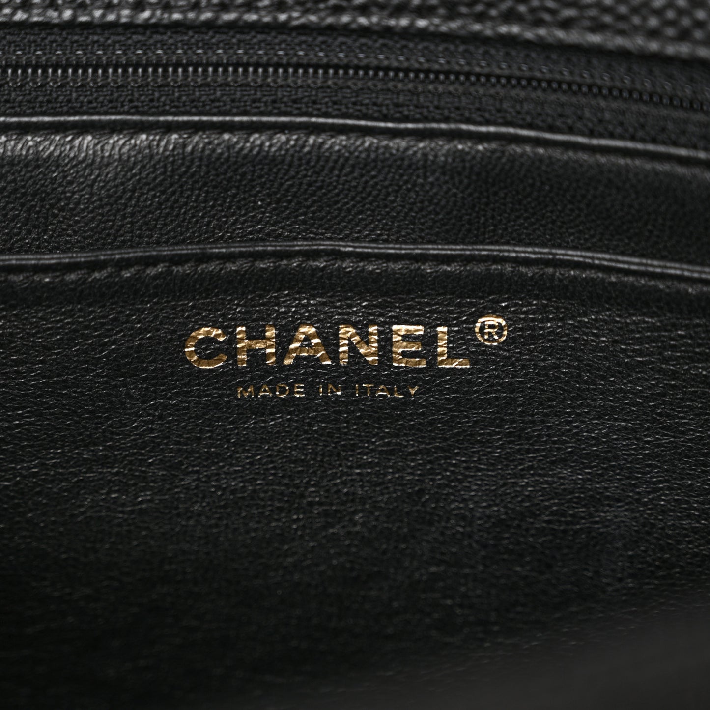 Caviar Quilted Jumbo Kelly Flap Black