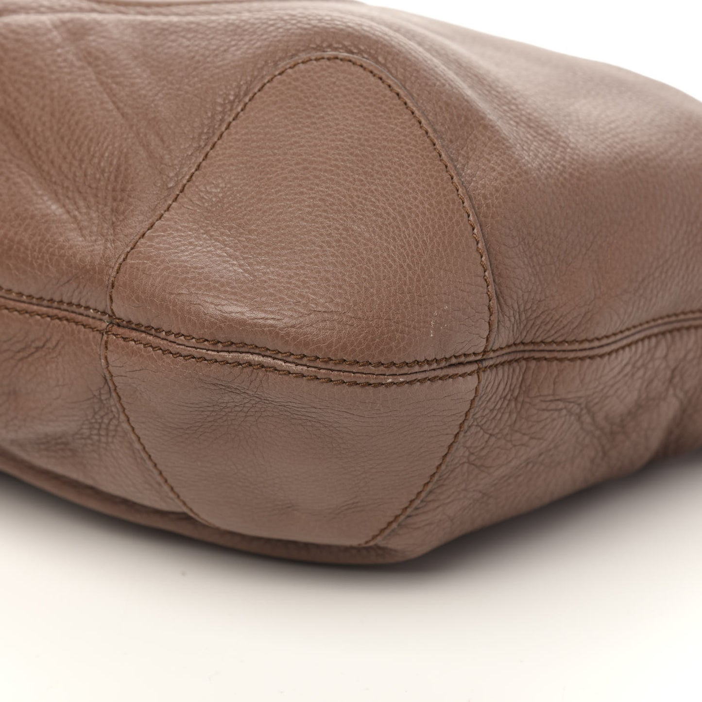 Cellarius Calfskin Medium Soho Chain Hobo Acero